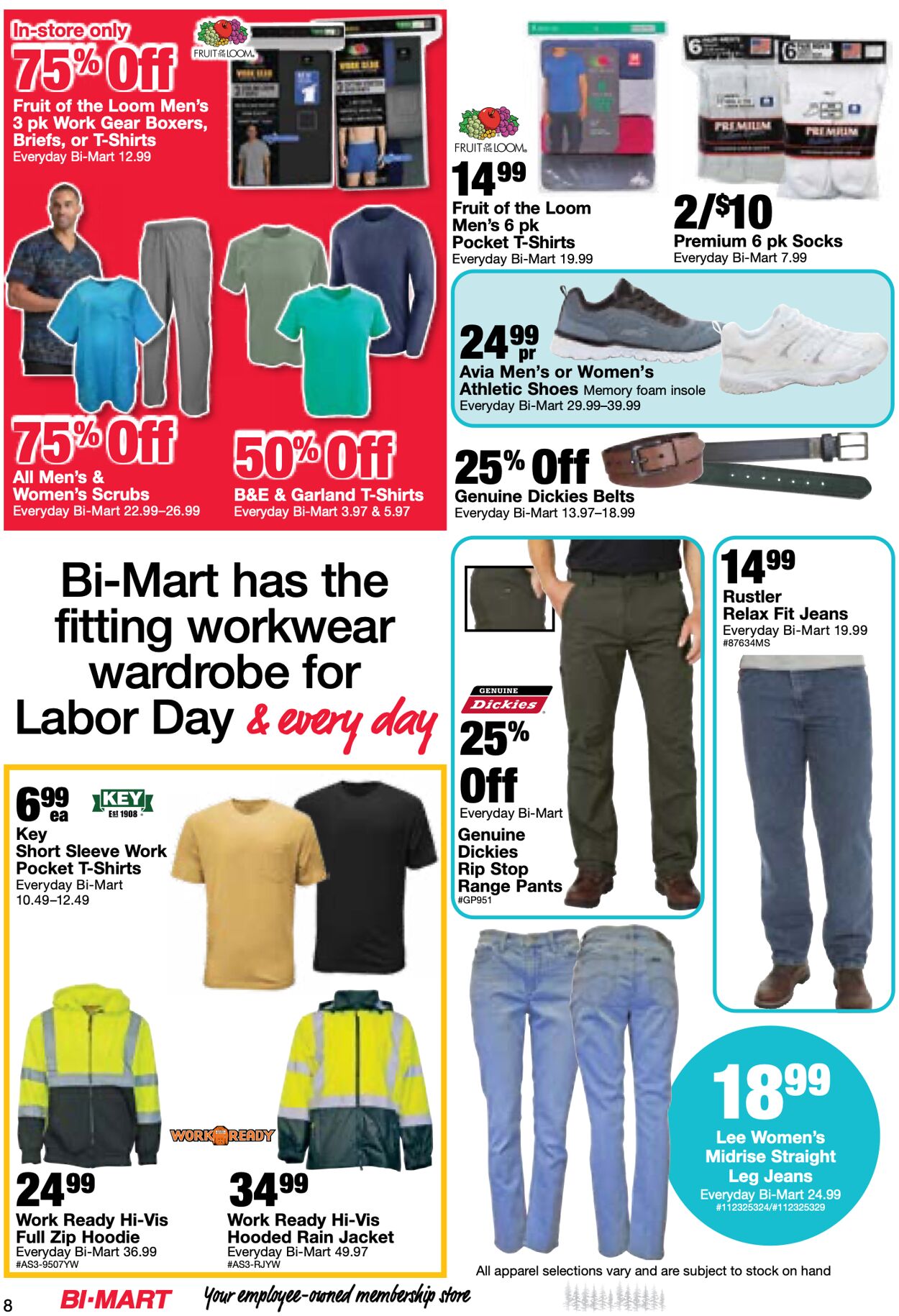 Bi-Mart Weekly Ad Circular - valid 08/29-09/05/2023 (Page 8)