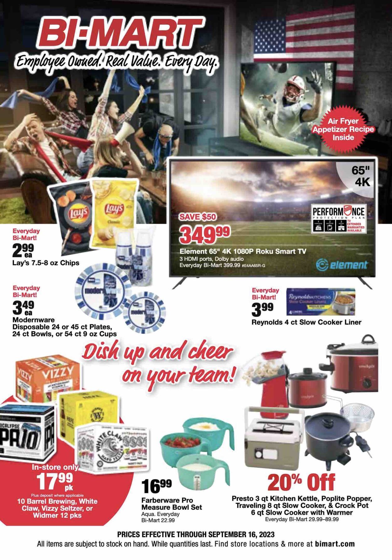 Bi-Mart Weekly Ad Circular - valid 08/30-09/06/2023