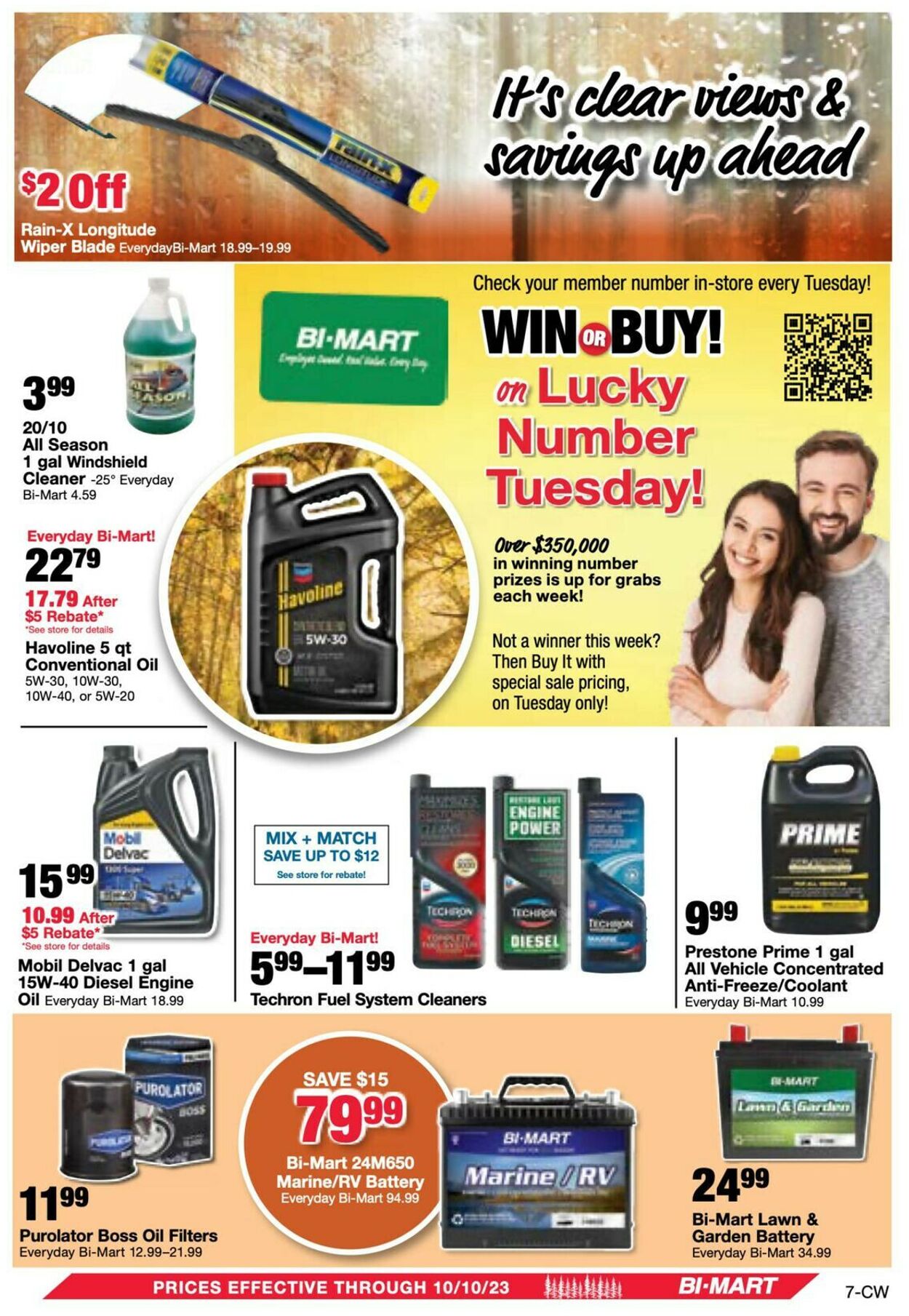 Bi-Mart Weekly Ad Circular - valid 10/01-10/10/2023 (Page 7)