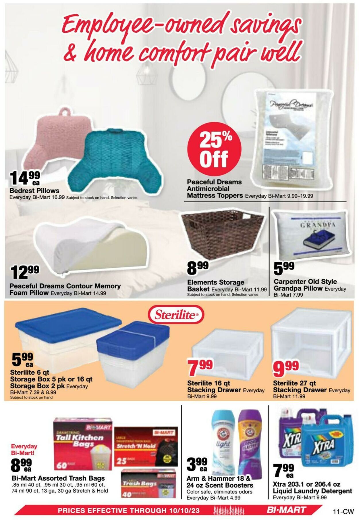 Bi-Mart Weekly Ad Circular - valid 10/01-10/10/2023 (Page 11)