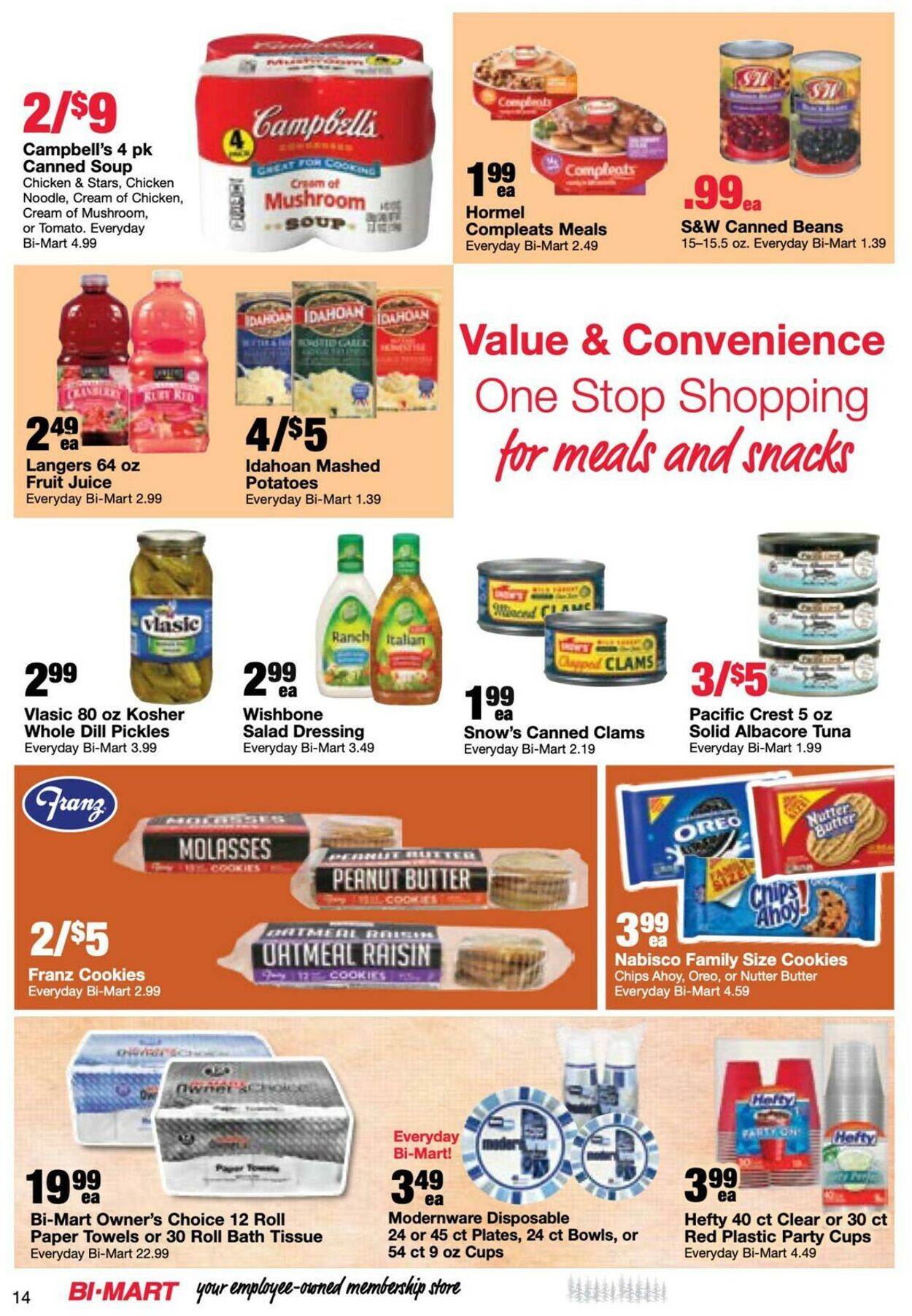 Bi-Mart Weekly Ad Circular - valid 10/01-10/10/2023 (Page 14)