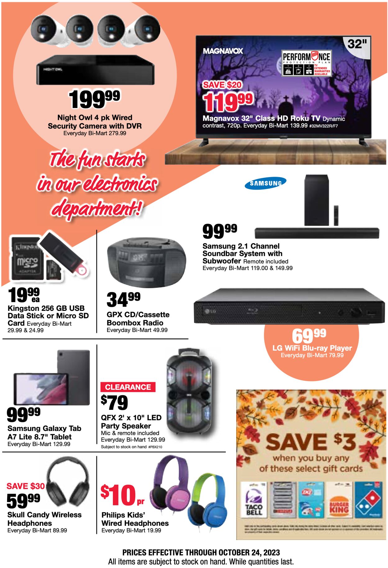 Bi-Mart Weekly Ad Circular - valid 10/11-10/18/2023 (Page 8)