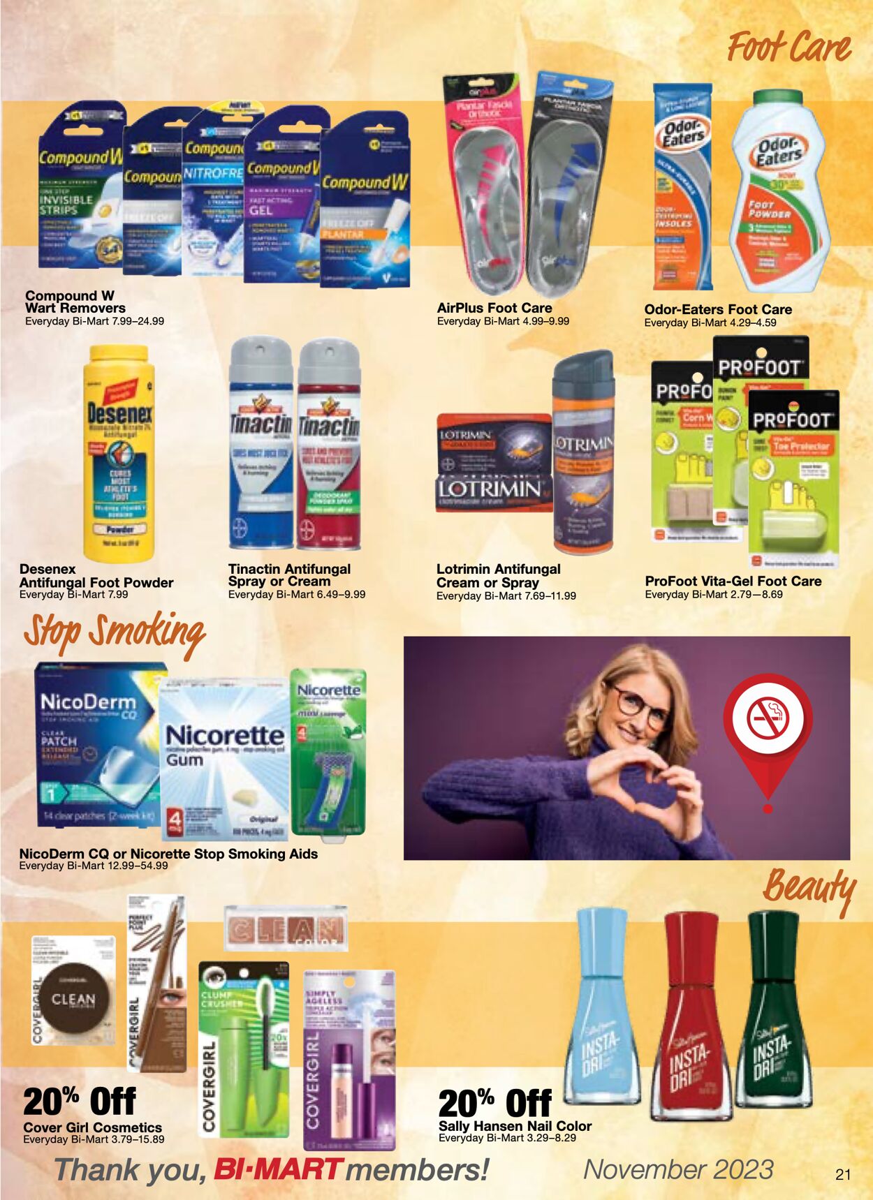 Bi-Mart Weekly Ad Circular - valid 11/01-11/08/2023 (Page 21)