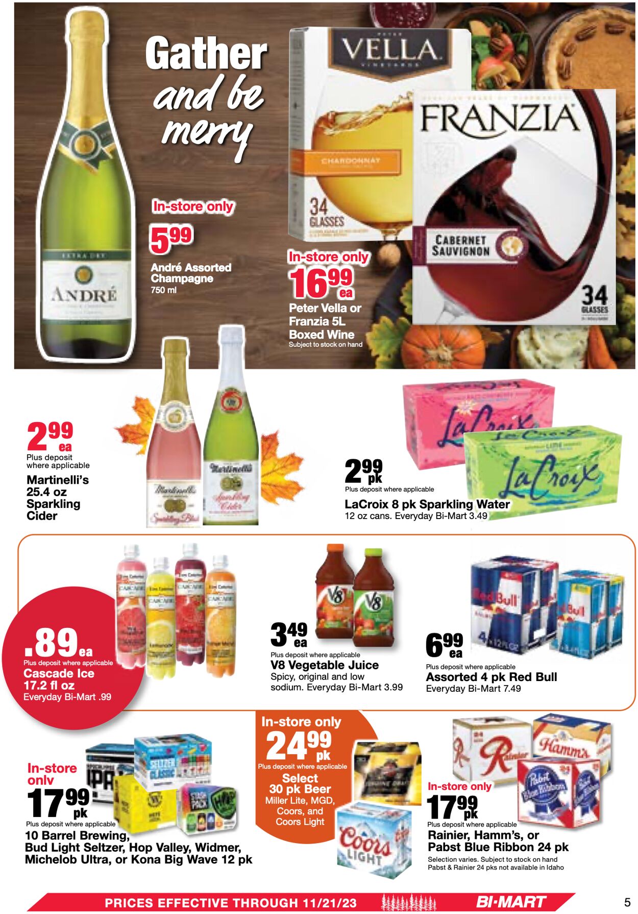 Bi-Mart Weekly Ad Circular - valid 11/07-11/14/2023 (Page 5)