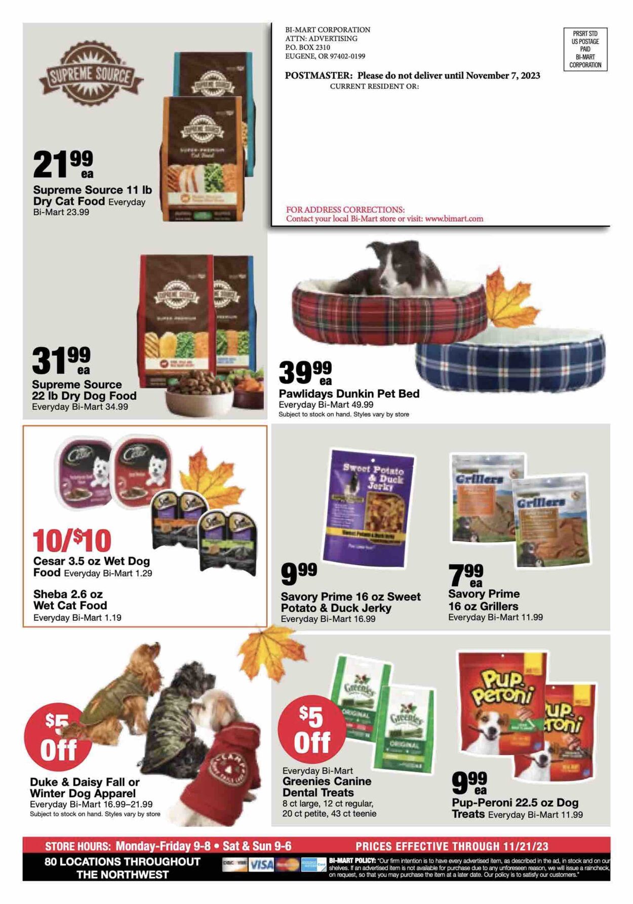 Bi-Mart Weekly Ad Circular - valid 11/07-11/14/2023 (Page 16)