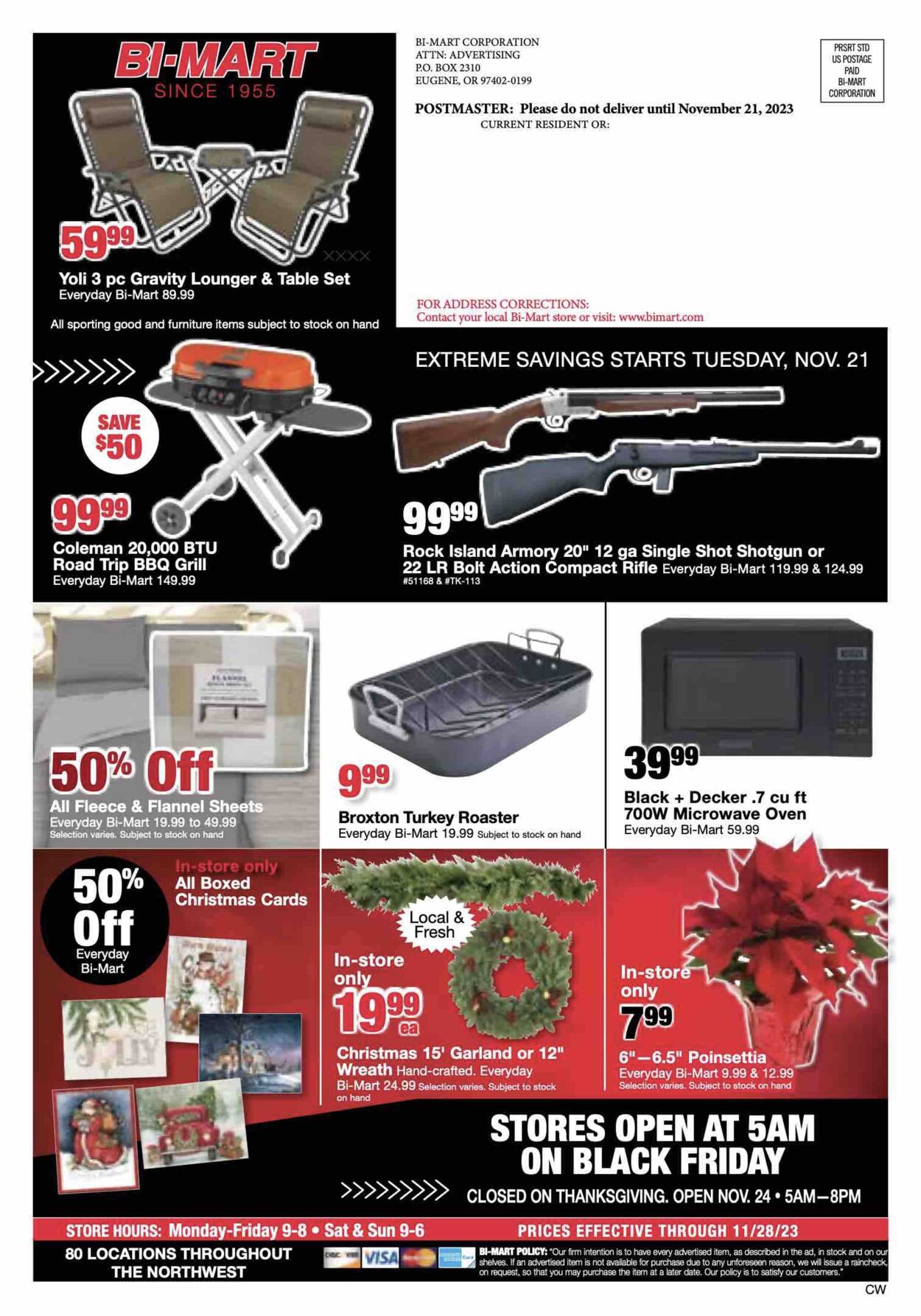 Bi-Mart Weekly Ad Circular - valid 11/21-11/28/2023 (Page 20)