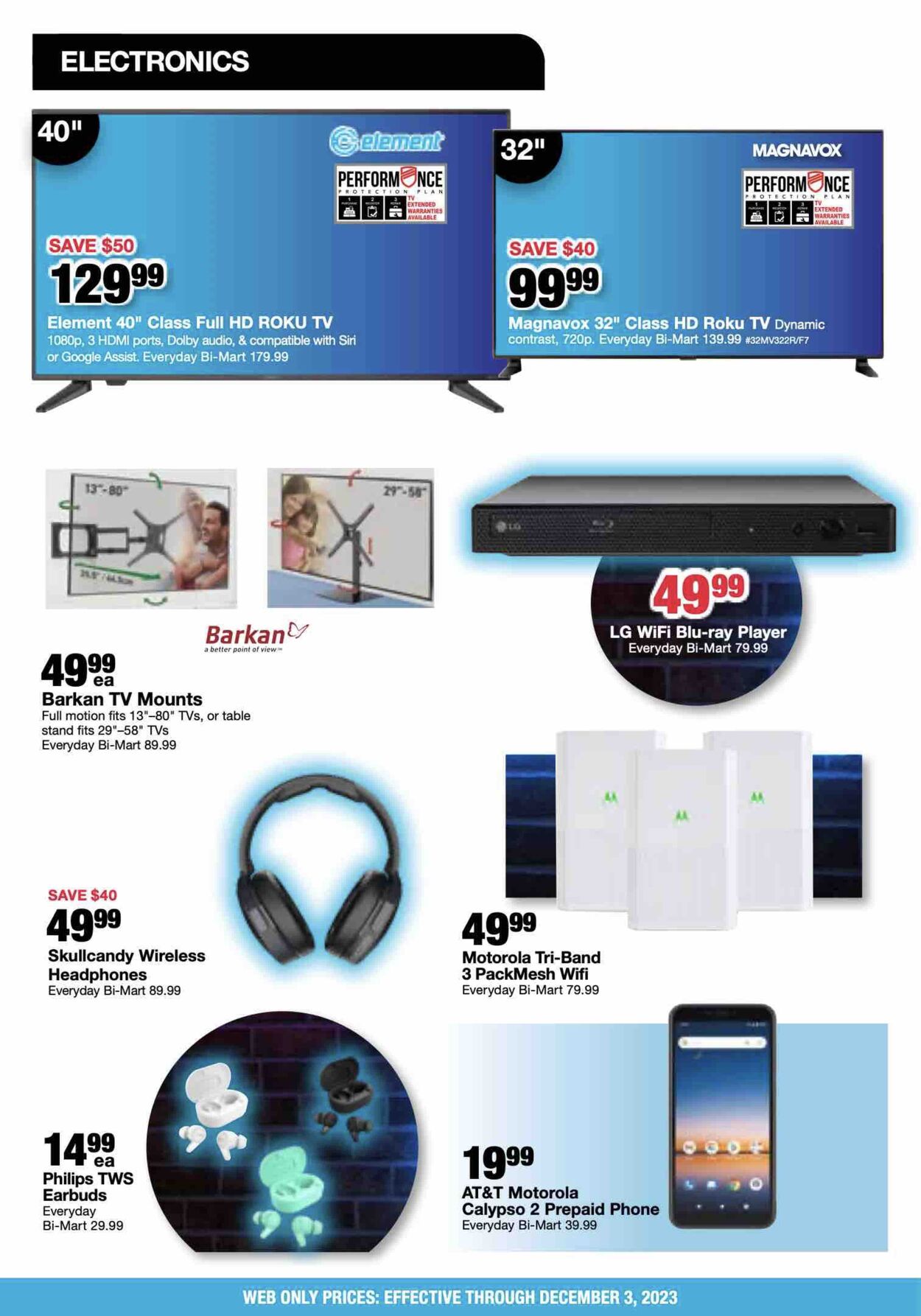Bi-Mart Weekly Ad Circular - valid 11/27-12/04/2023 (Page 2)