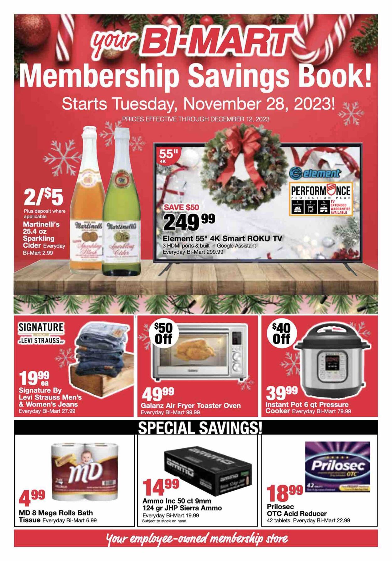 Bi-Mart Weekly Ad Circular - valid 11/28-12/05/2023