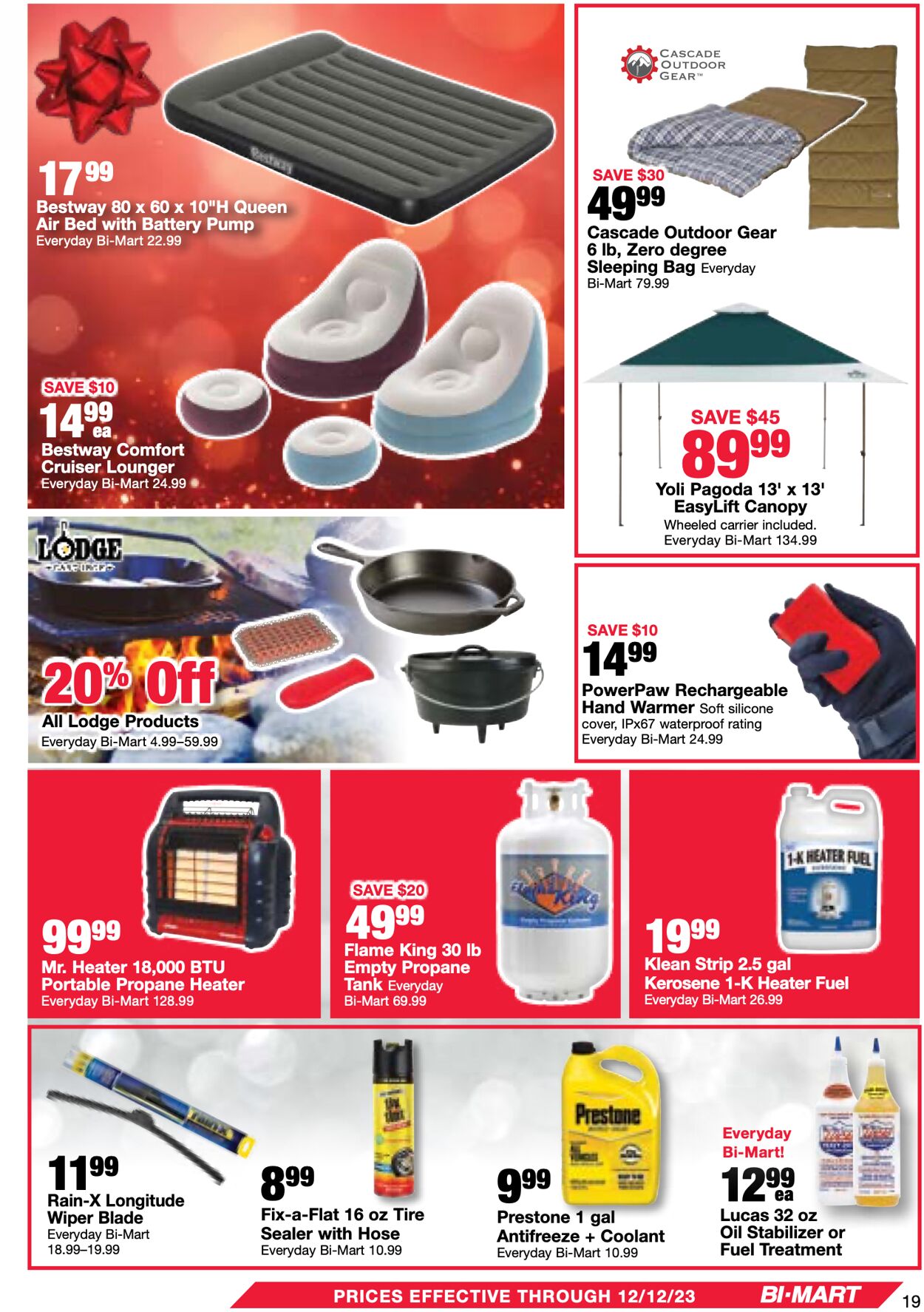 Bi-Mart Weekly Ad Circular - valid 11/28-12/05/2023 (Page 19)