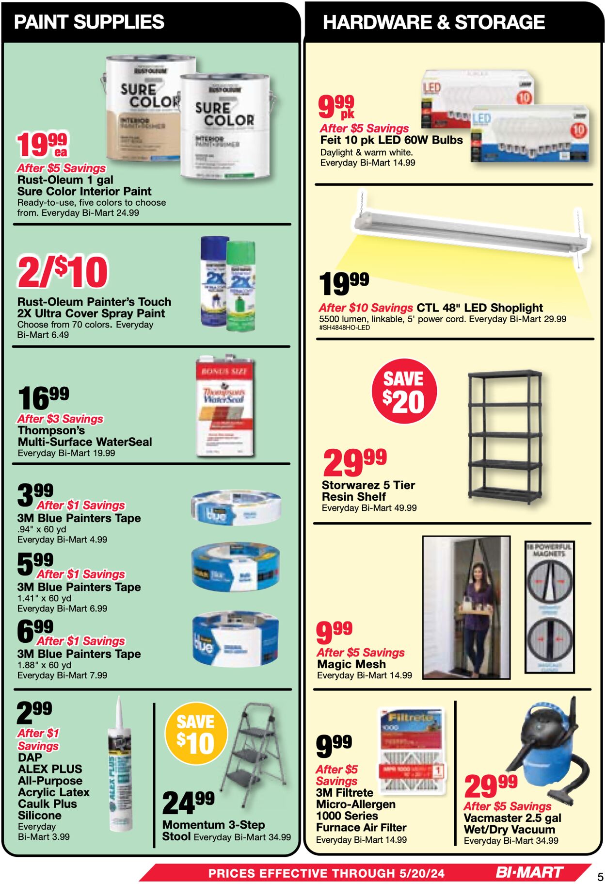 Bi-Mart Weekly Ad Circular - valid 05/07-05/14/2024 (Page 5)
