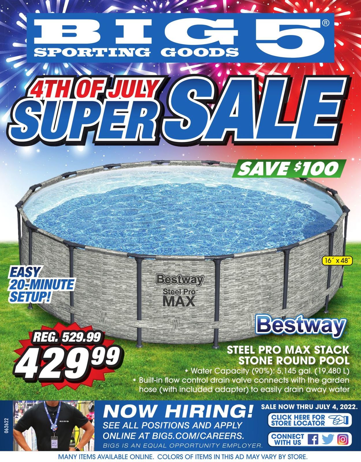 Big 5 - 4th of July Sale Weekly Ad Circular - valid 06/26-07/04/2022