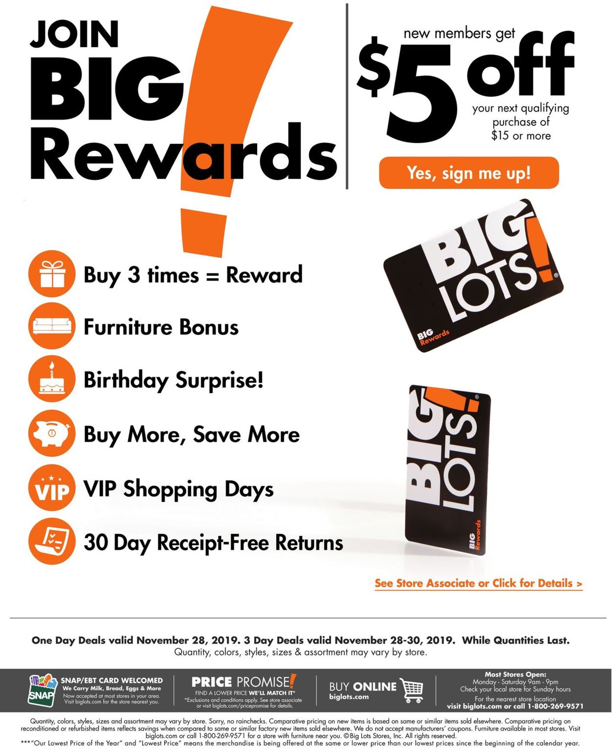 Big Lots - Black Friday Sale Ad 2019 Weekly Ad Circular - valid 11/28-11/30/2019 (Page 18)