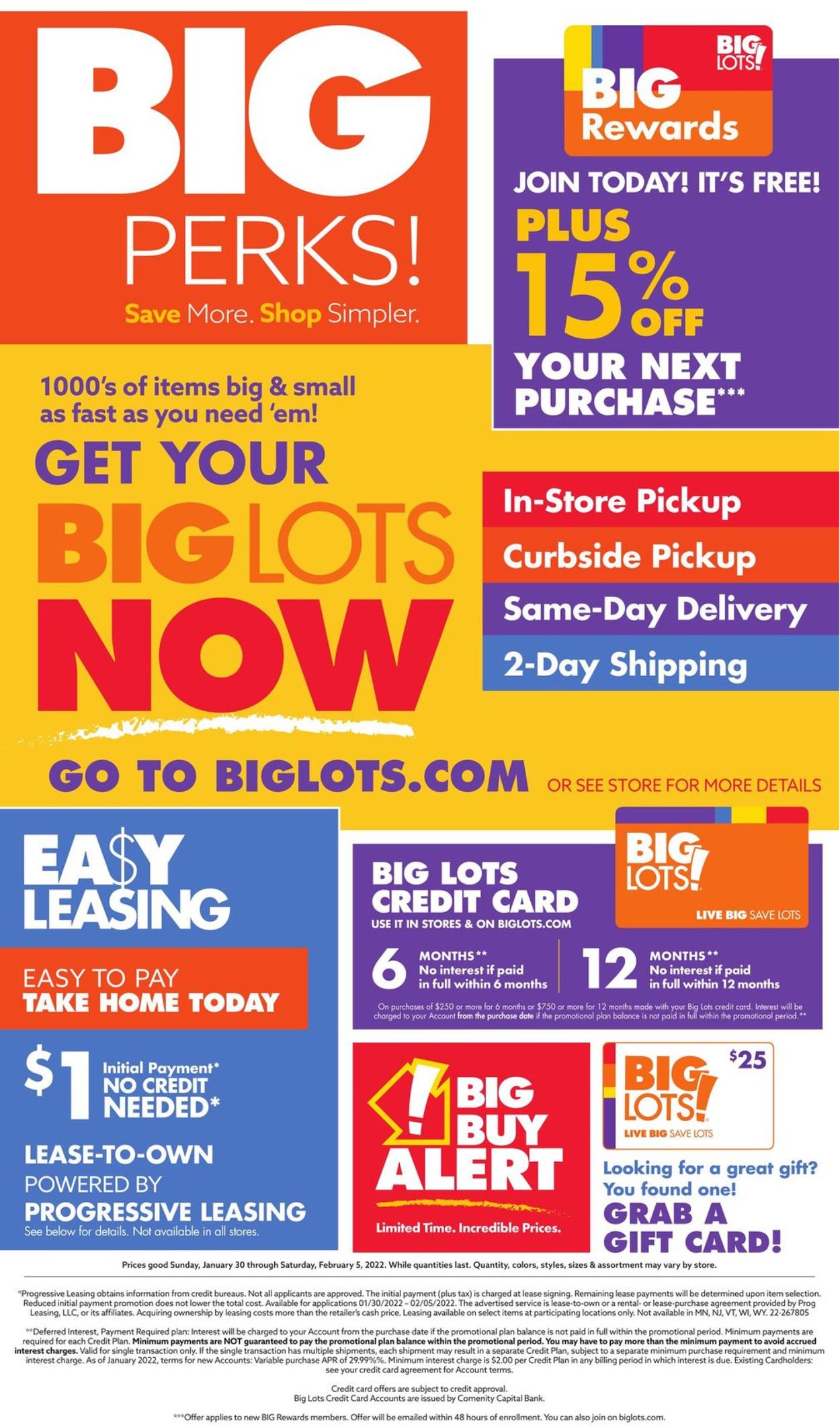 Big Lots Weekly Ad Circular - valid 01/30-02/05/2022 (Page 8)