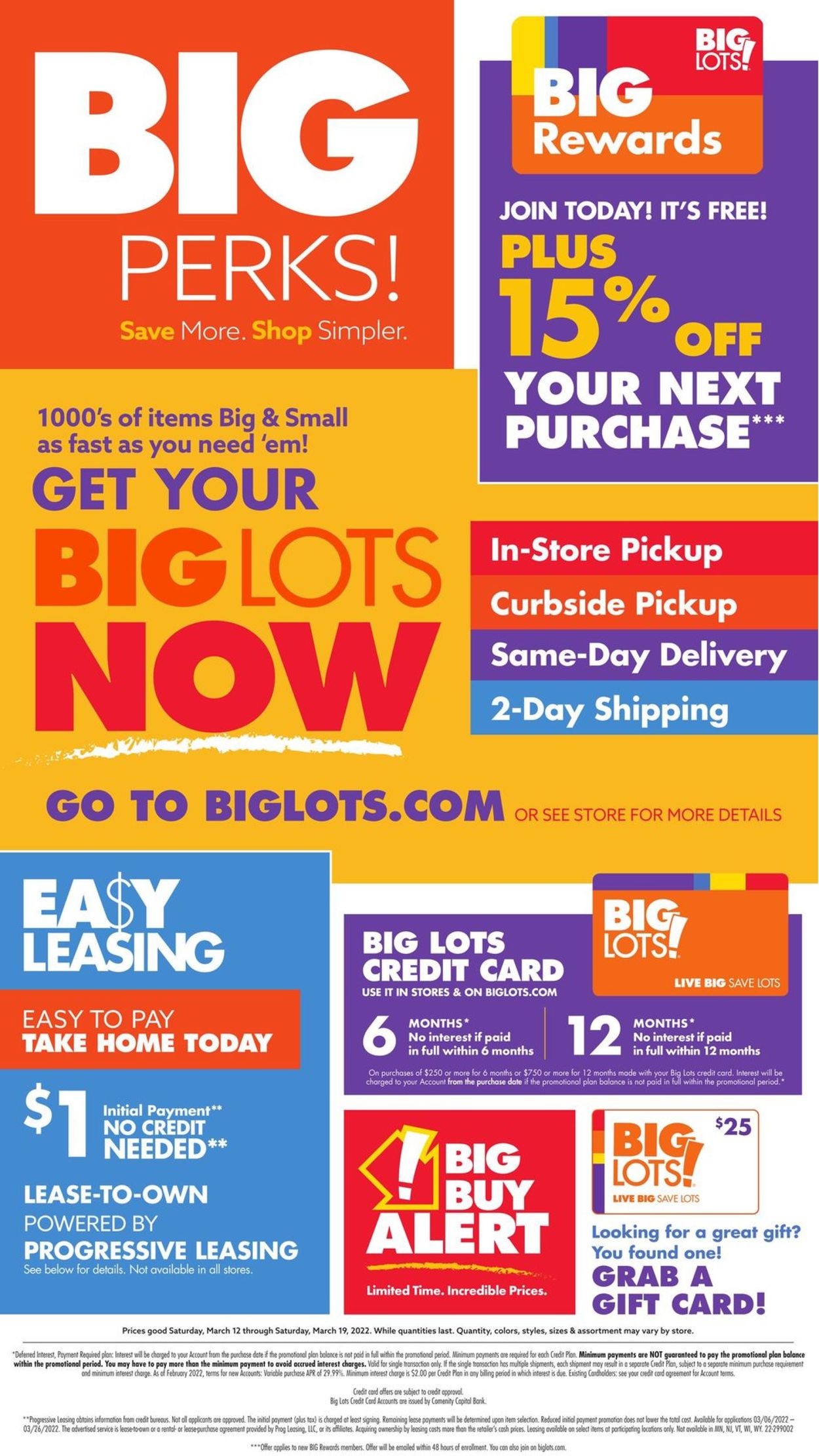 Big Lots Weekly Ad Circular - valid 03/12-03/19/2022 (Page 6)
