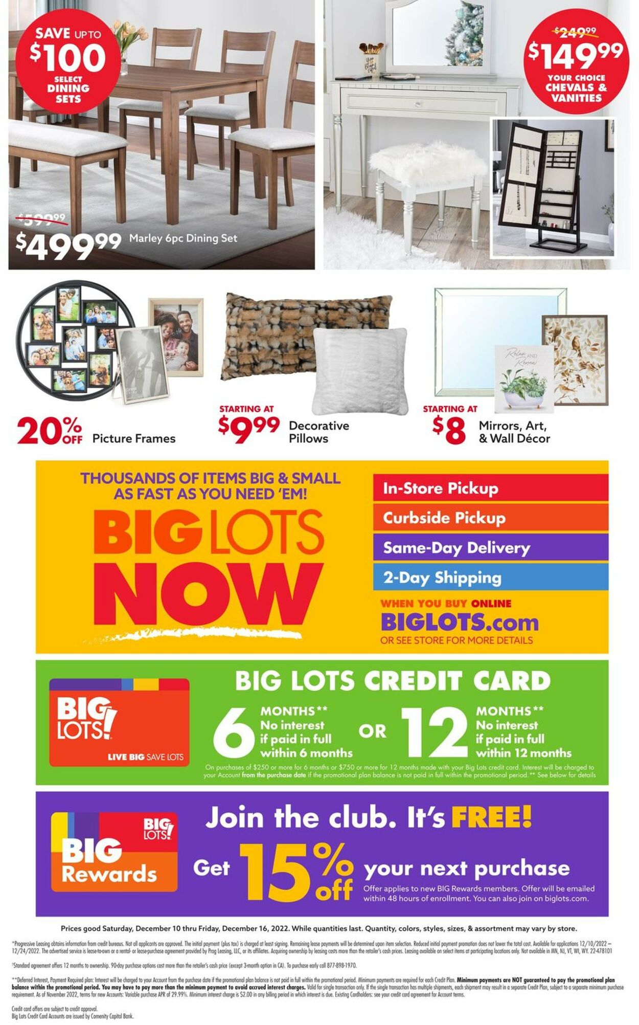 Big Lots Weekly Ad Circular - valid 12/10-12/16/2022 (Page 12)