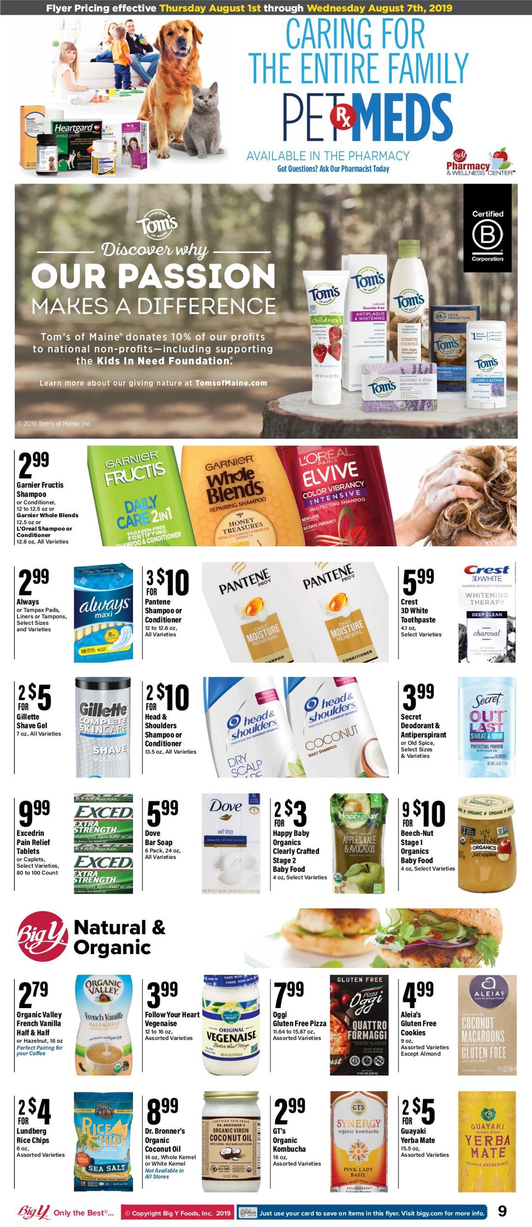 Big Y Weekly Ad Circular - valid 08/01-08/07/2019 (Page 11)