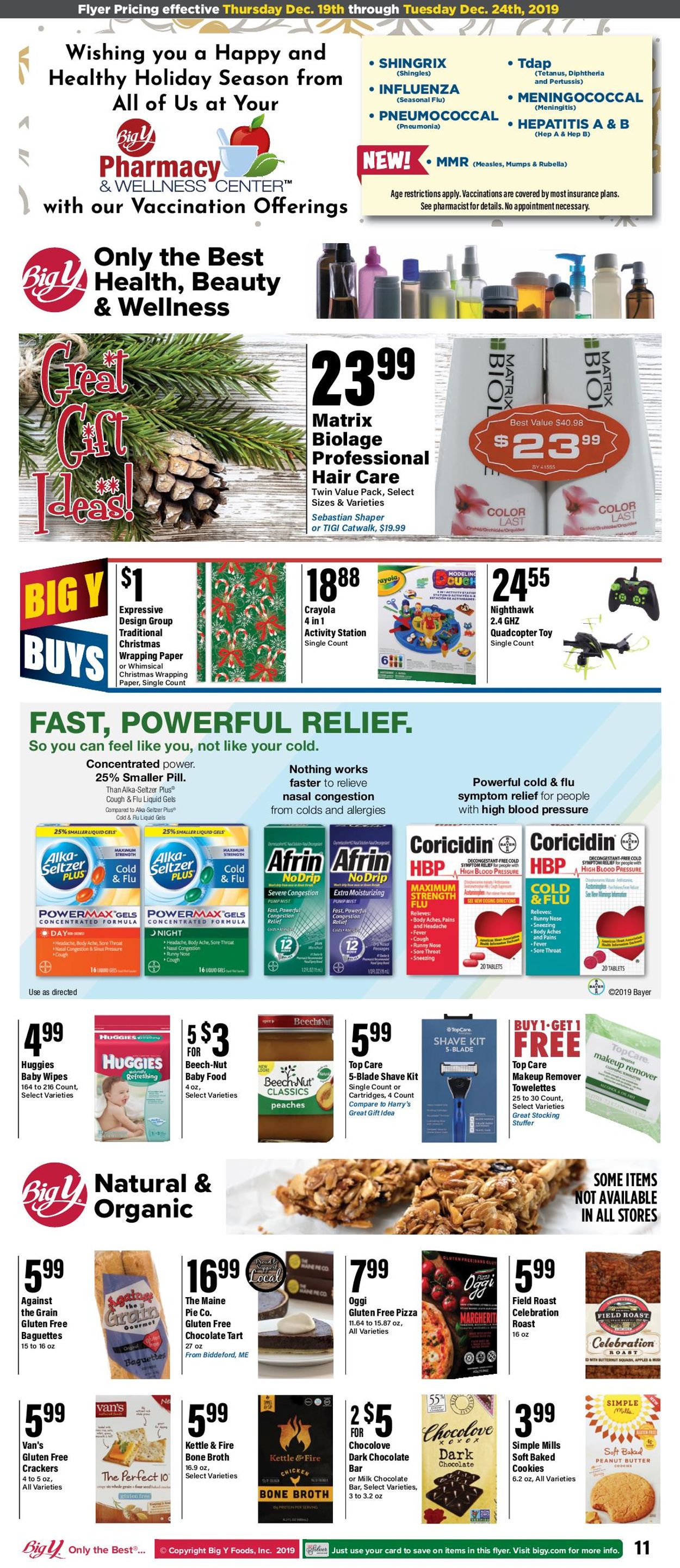 Big Y - Christmas Ad 2019 Weekly Ad Circular - valid 12/19-12/25/2019 (Page 13)