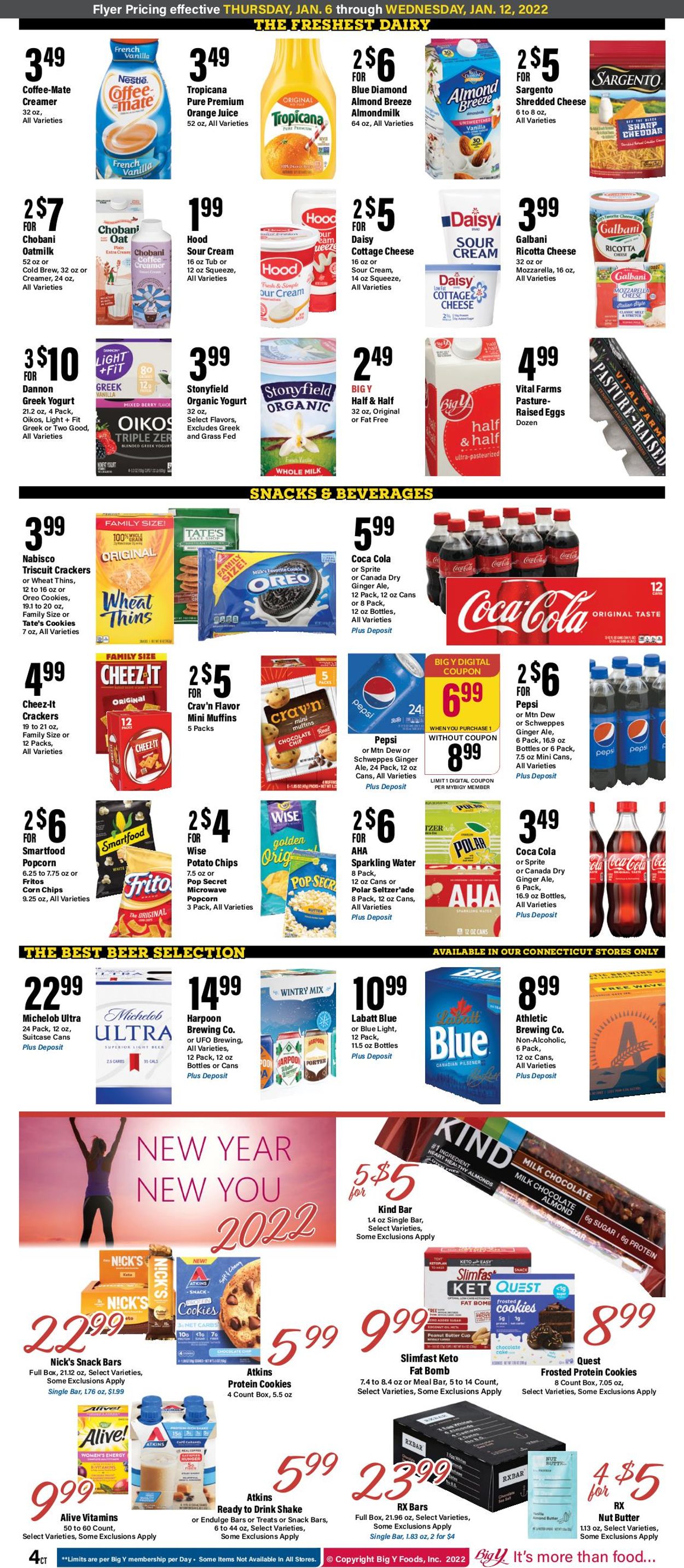 Big Y Weekly Ad Circular - valid 01/06-01/12/2022 (Page 6)