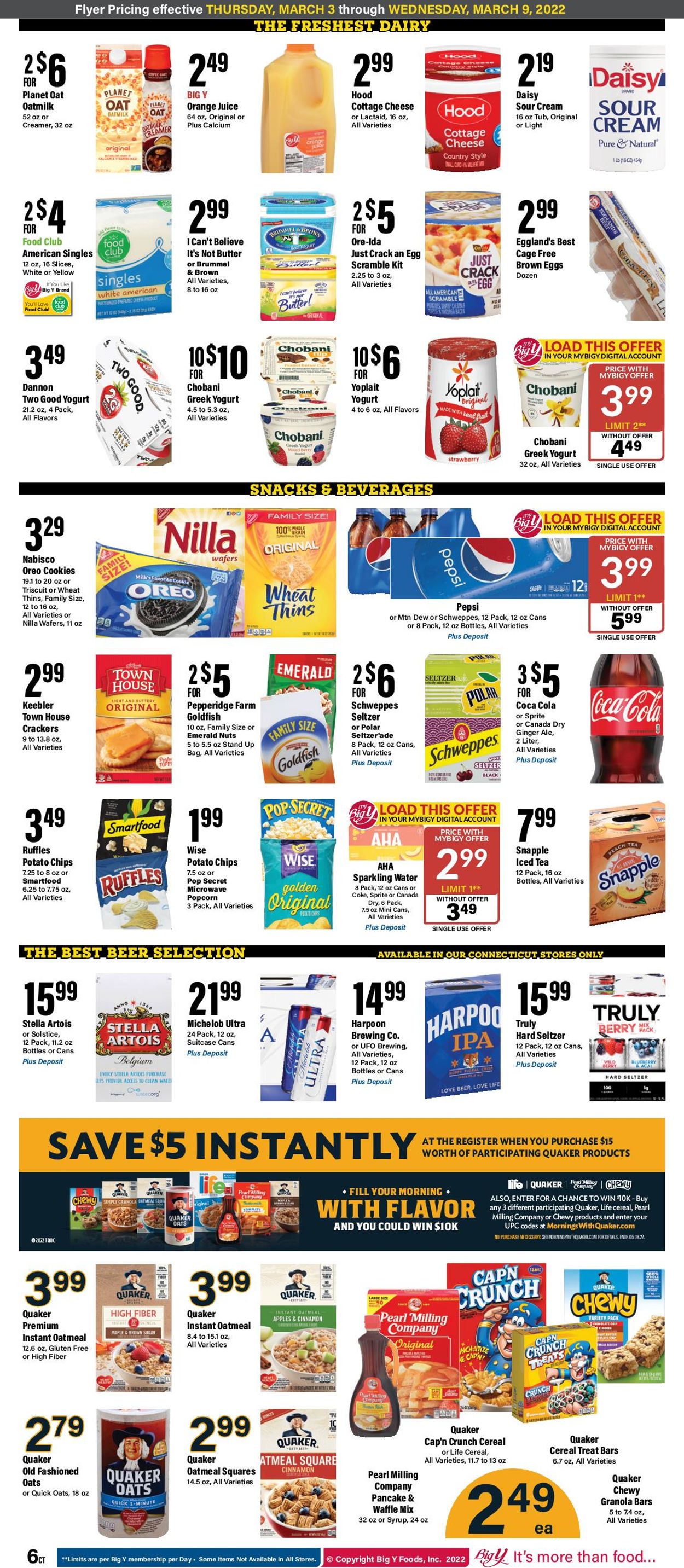 Big Y Weekly Ad Circular - valid 03/03-03/09/2022 (Page 4)