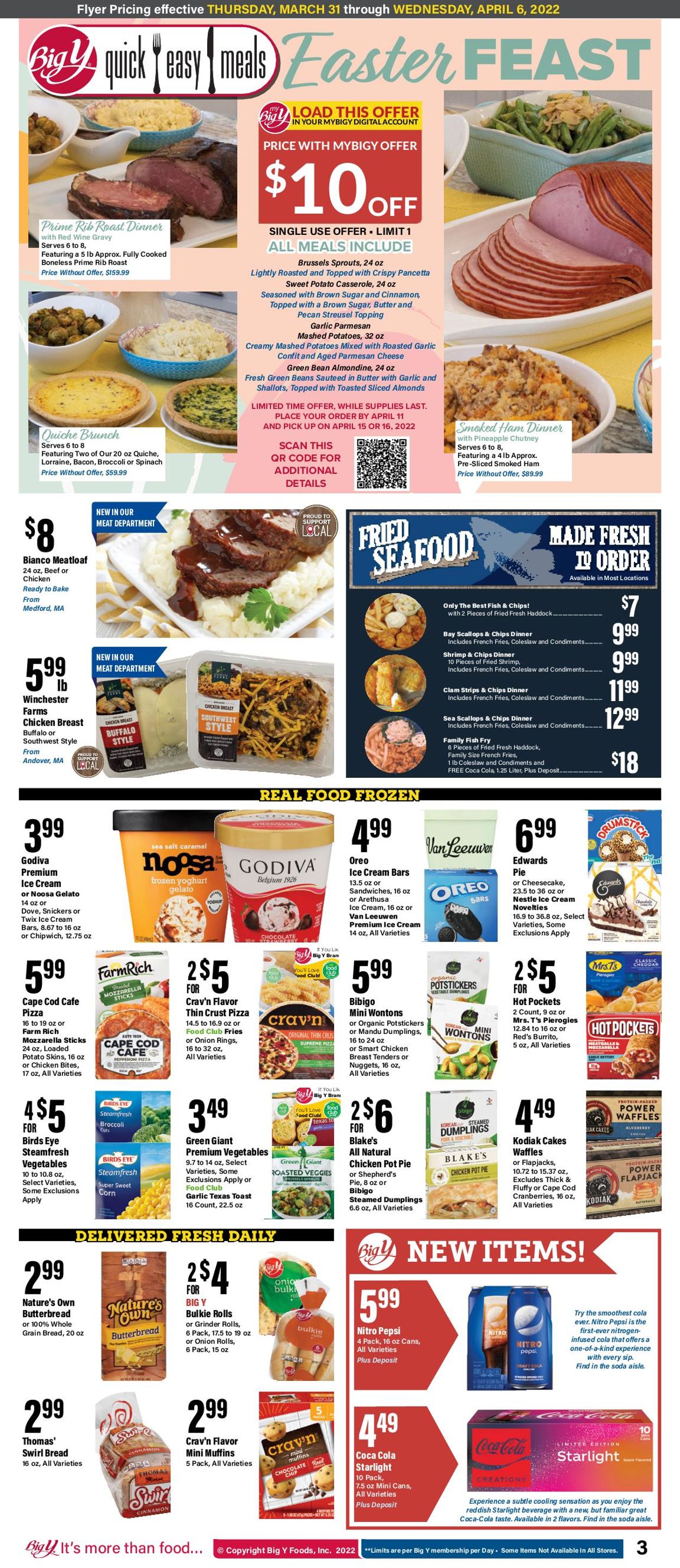 Big Y Weekly Ad Circular - valid 03/31-04/06/2022 (Page 3)