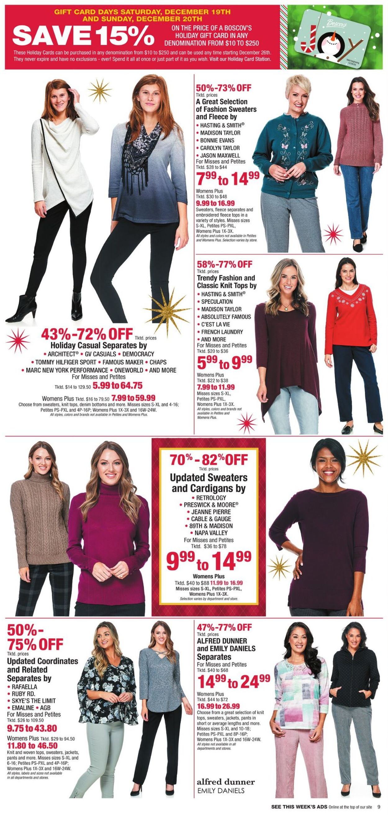 Boscov's 5 SHOPPING Days Left Weekly Ad Circular - valid 12/20-12/25/2020 (Page 9)
