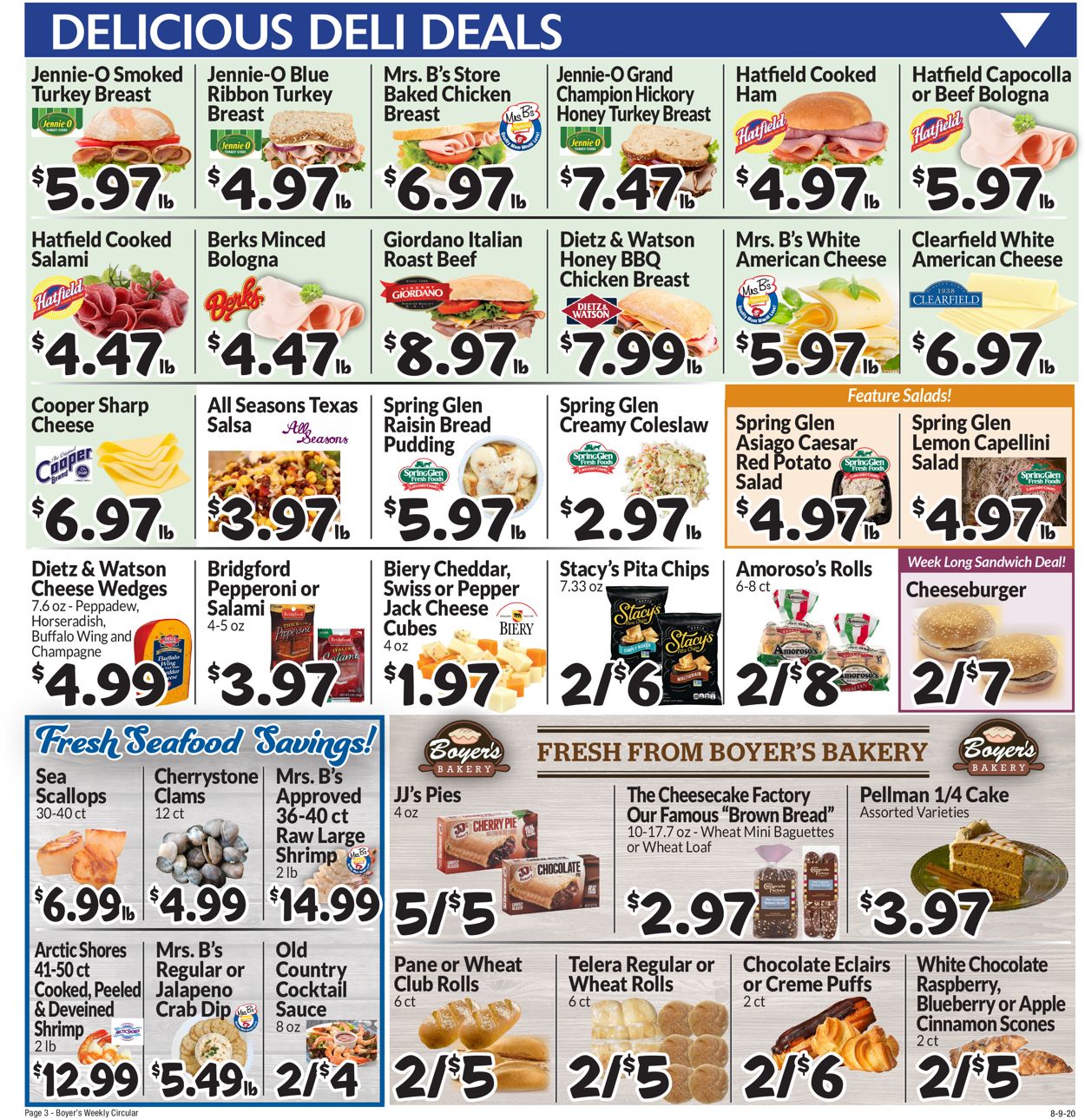 Boyer's Food Markets Weekly Ad Circular - valid 08/09-08/15/2020 (Page 5)