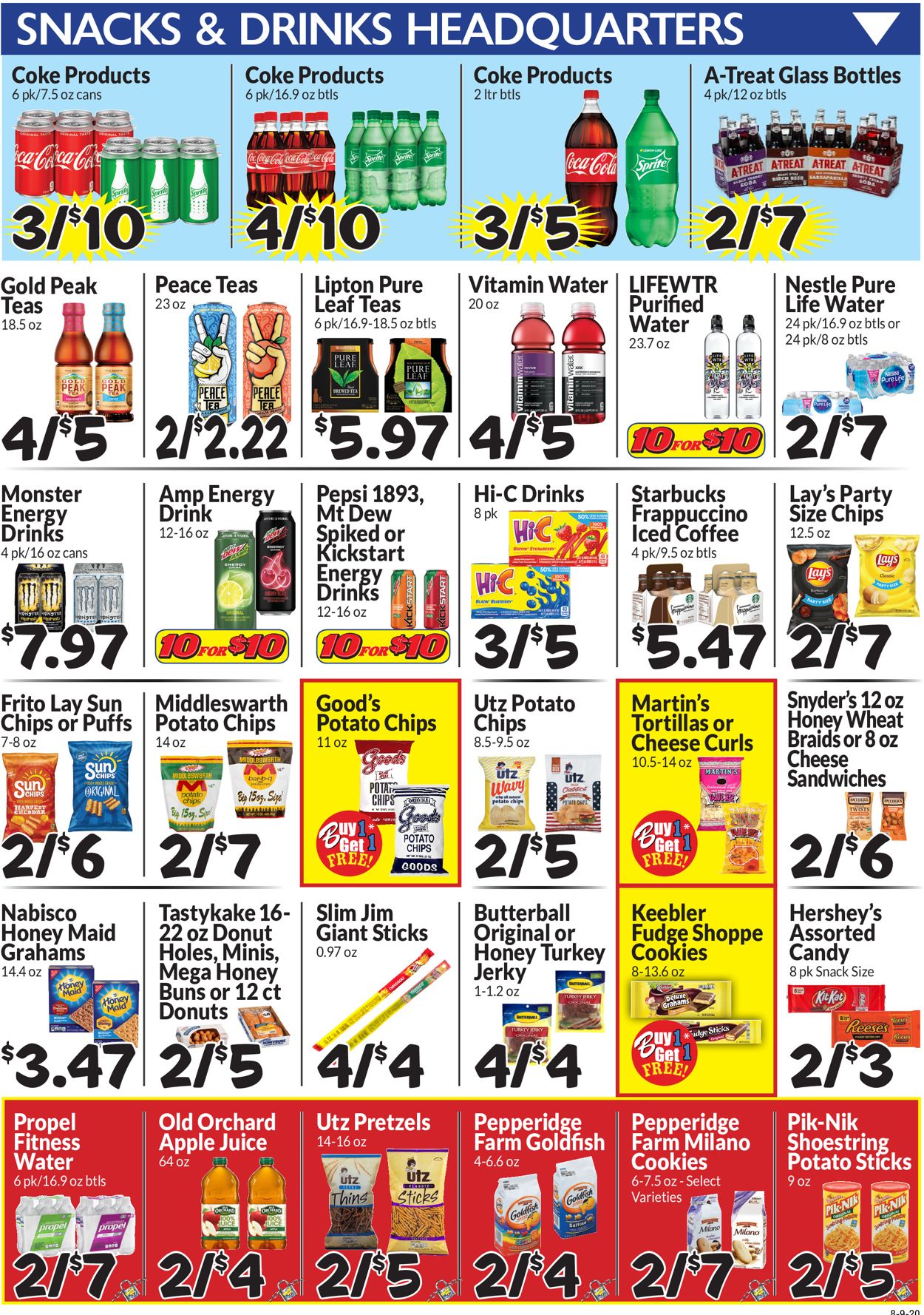 Boyer's Food Markets Weekly Ad Circular - valid 08/09-08/15/2020 (Page 8)