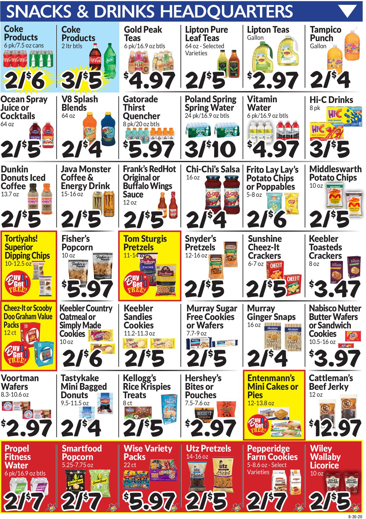 Boyer's Food Markets Weekly Ad Circular - valid 08/30-09/05/2020 (Page 8)