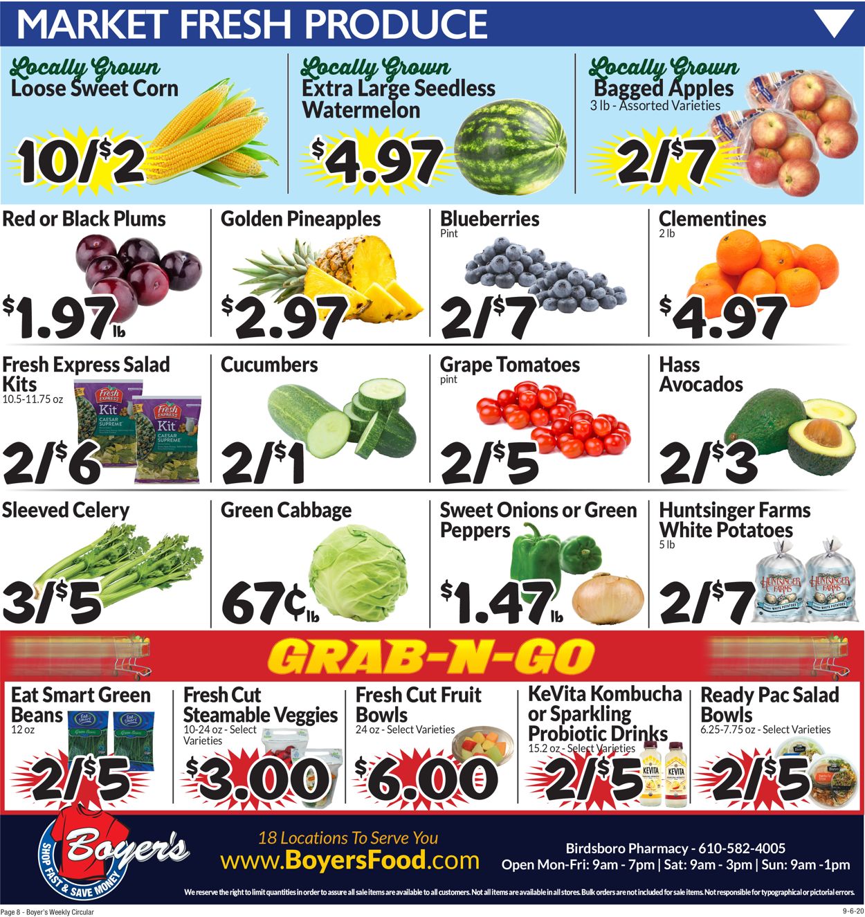 Boyer's Food Markets Weekly Ad Circular - valid 09/06-09/12/2020 (Page 11)