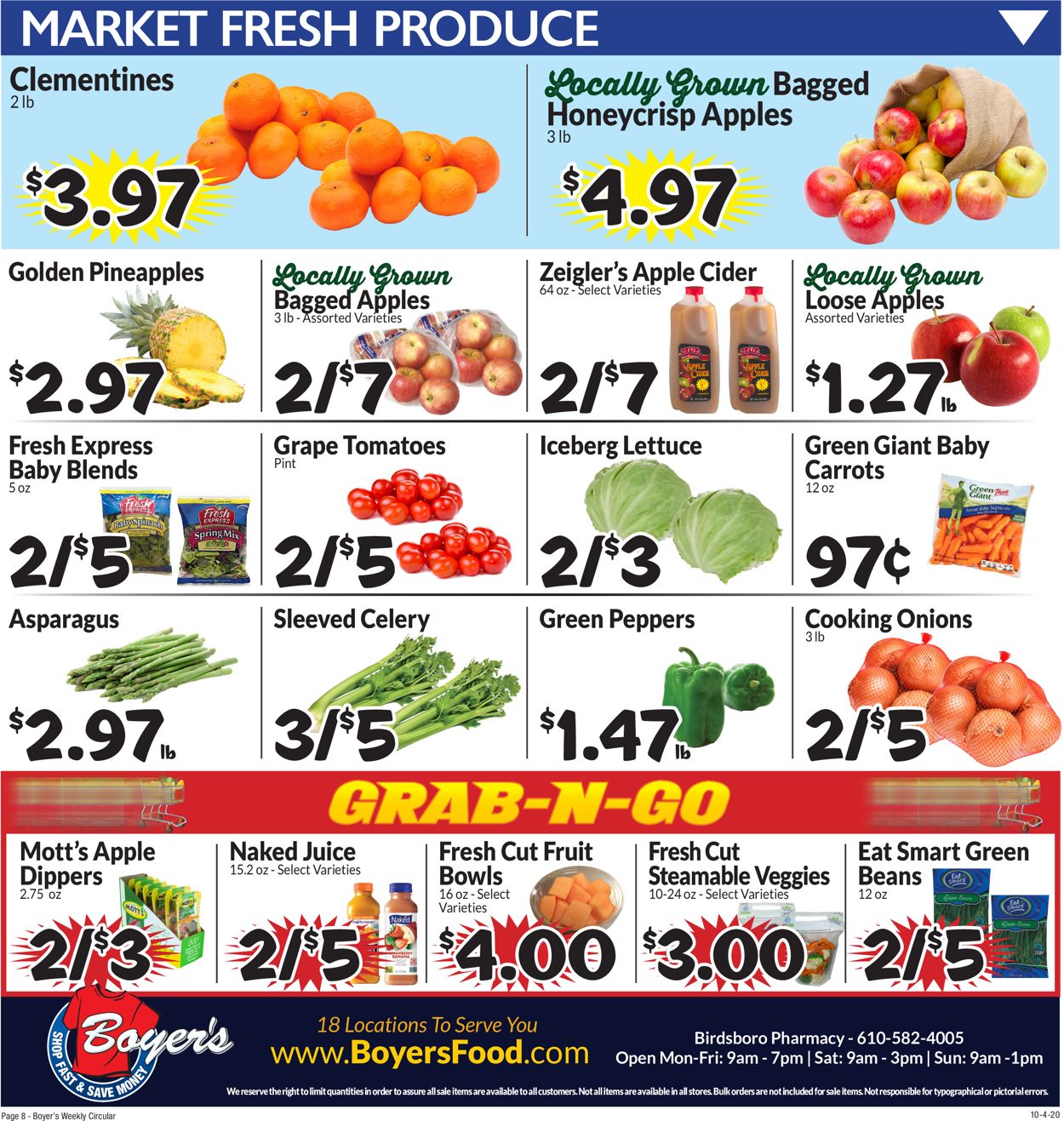 Boyer's Food Markets Weekly Ad Circular - valid 10/04-10/10/2020 (Page 13)