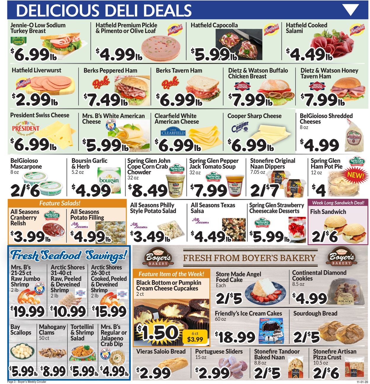 Boyer's Food Markets Weekly Ad Circular - valid 11/01-11/07/2020 (Page 5)