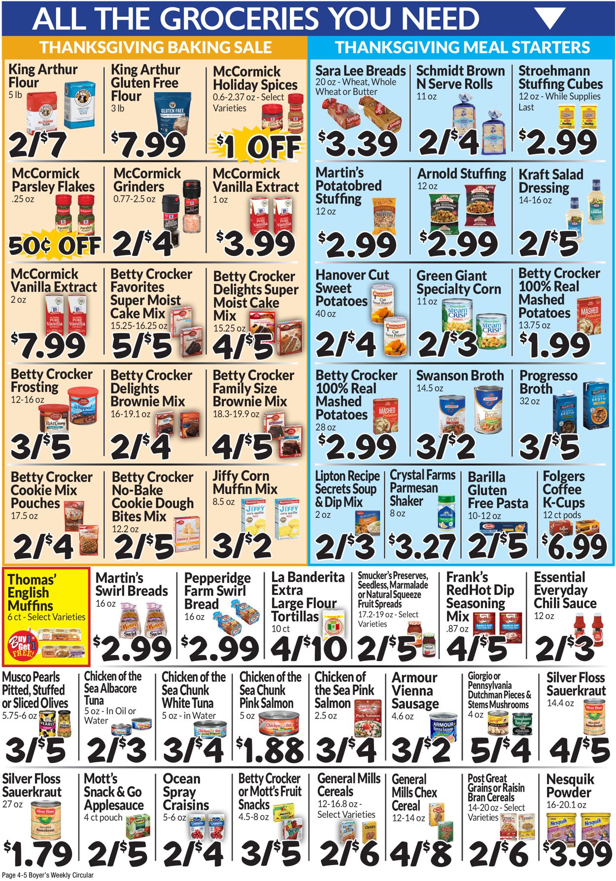 Boyer's Food Markets Weekly Ad Circular - valid 11/15-11/21/2020 (Page 6)