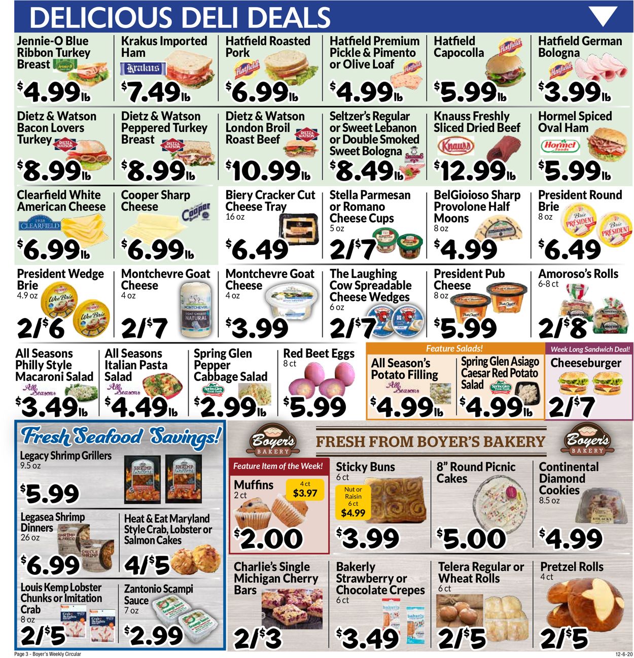 Boyer's Food Markets Weekly Ad Circular - valid 12/06-01/02/2021 (Page 7)