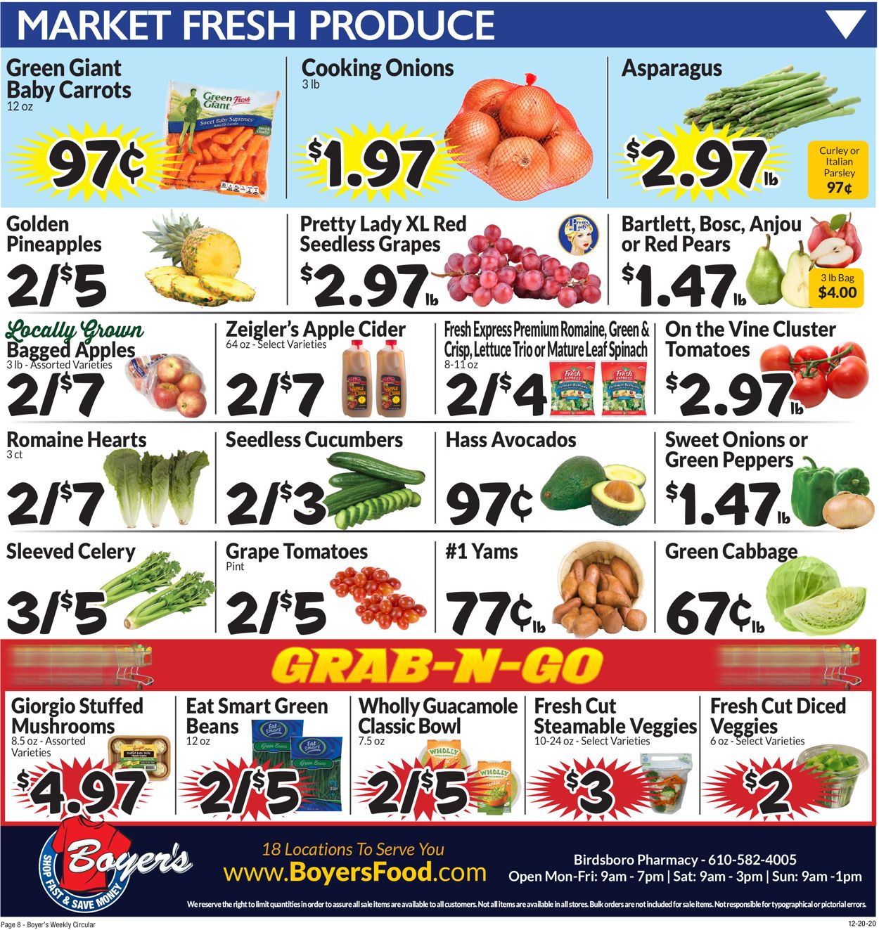 Boyer's Food Markets Weekly Ad Circular - valid 12/20-01/02/2021 (Page 13)