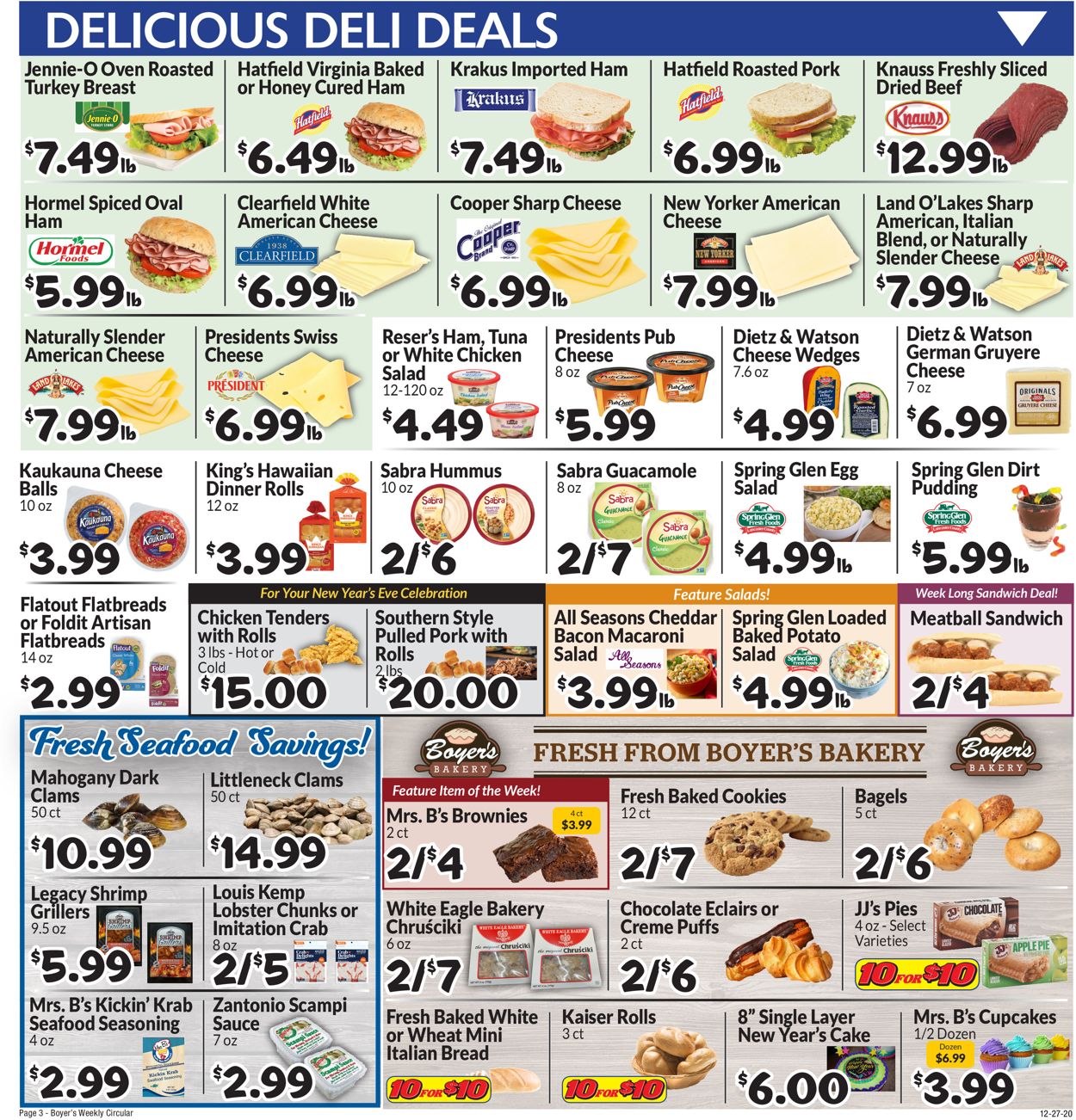 Boyer's Food Markets Weekly Ad Circular - valid 12/27-01/02/2021 (Page 5)