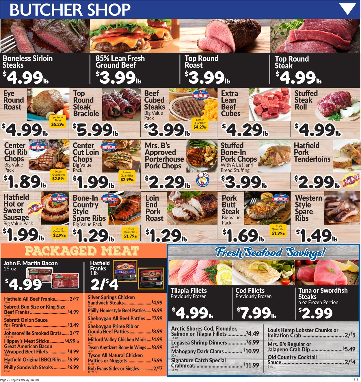 Boyer's Food Markets Weekly Ad Circular - valid 01/03-01/09/2021 (Page 4)