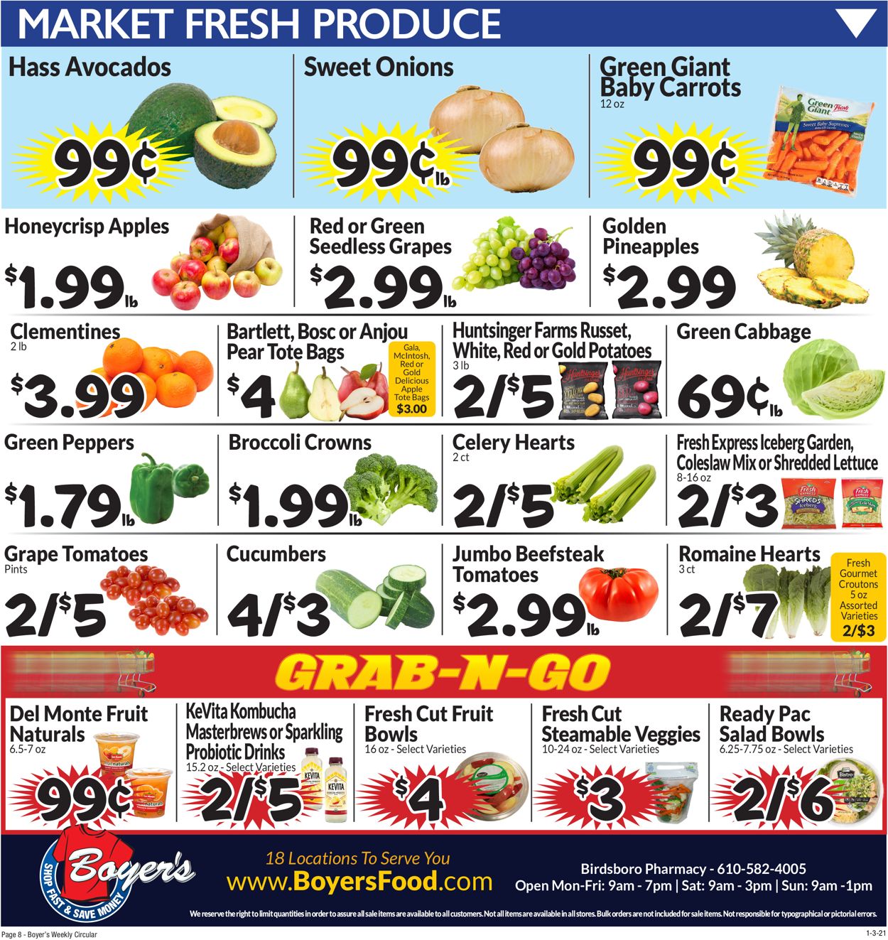 Boyer's Food Markets Weekly Ad Circular - valid 01/03-01/09/2021 (Page 11)