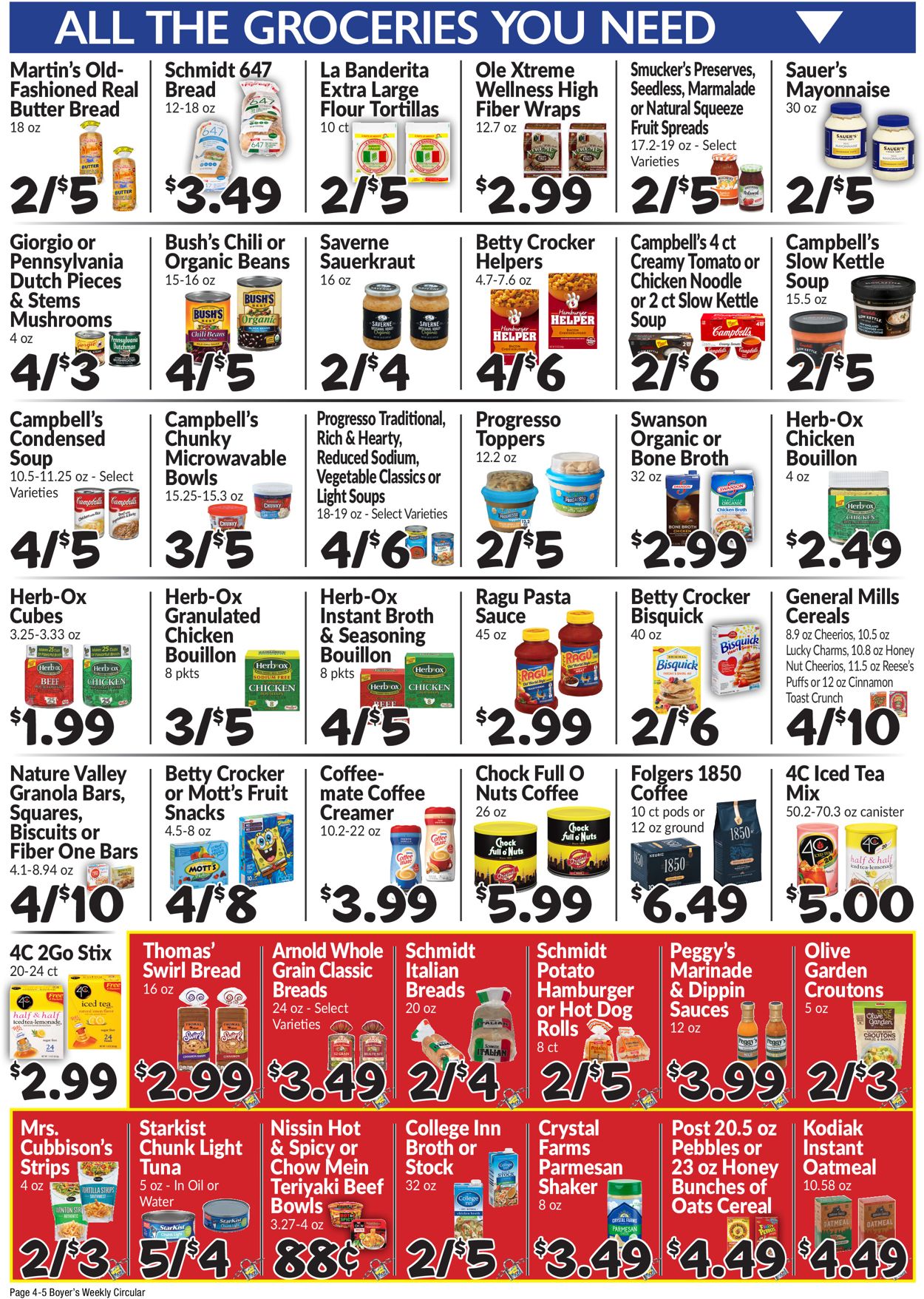 Boyer's Food Markets Weekly Ad Circular - valid 01/17-01/23/2021 (Page 6)