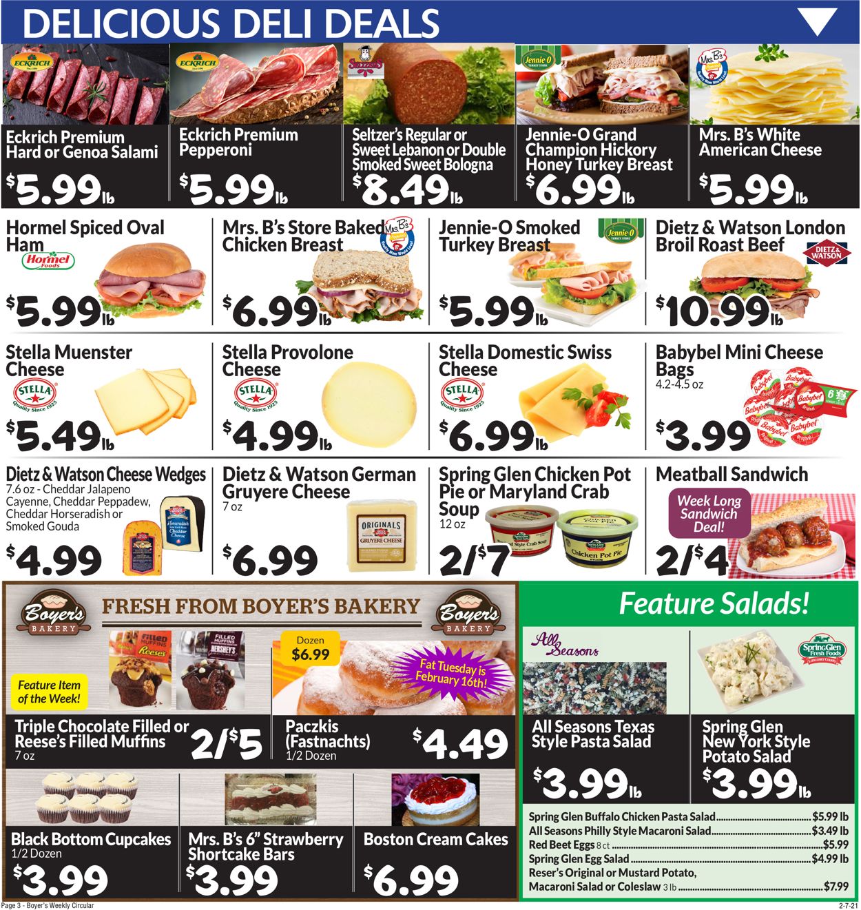 Boyer's Food Markets Weekly Ad Circular - valid 02/07-02/13/2021 (Page 5)