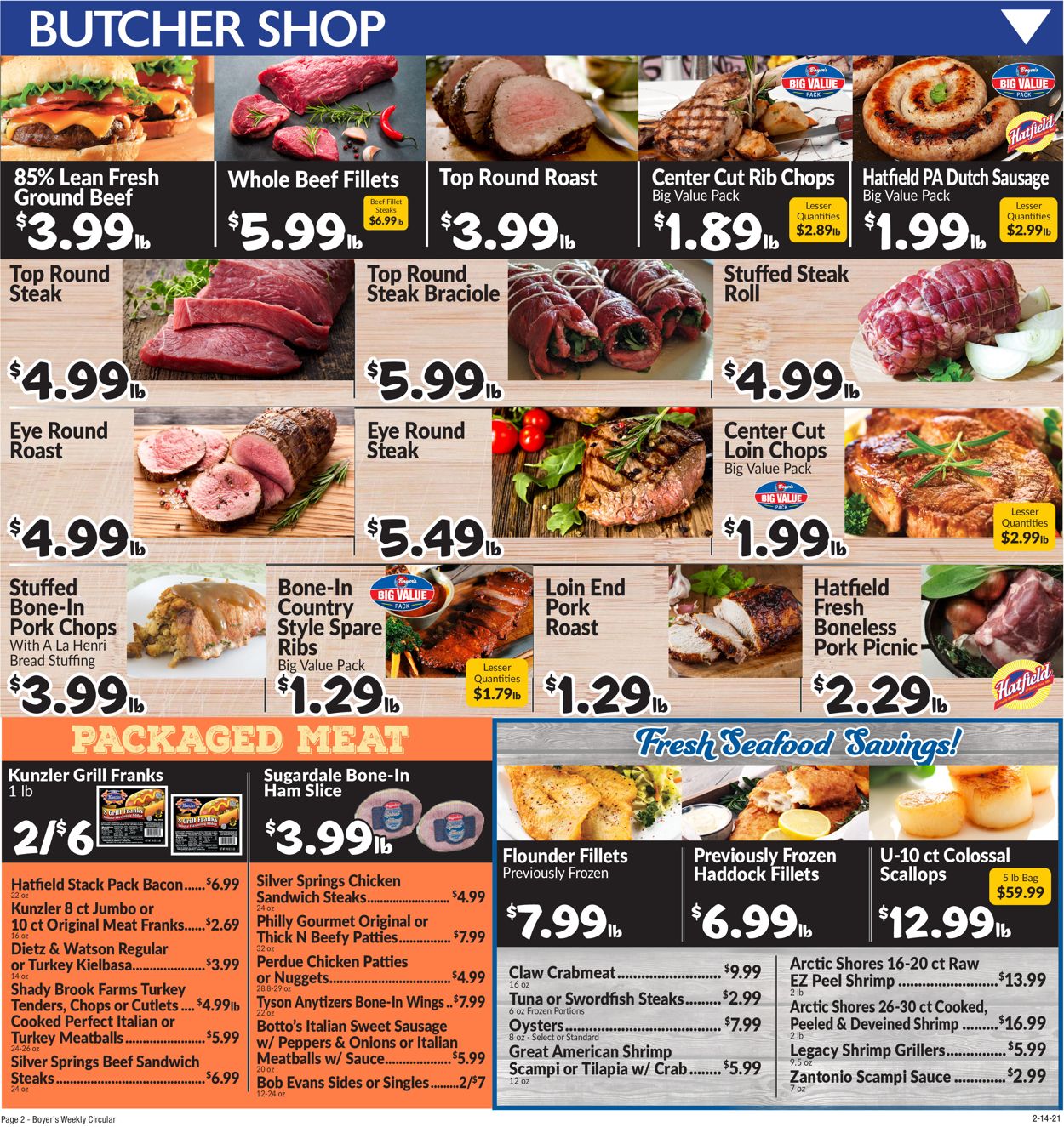 Boyer's Food Markets Weekly Ad Circular - valid 02/14-02/20/2021 (Page 4)