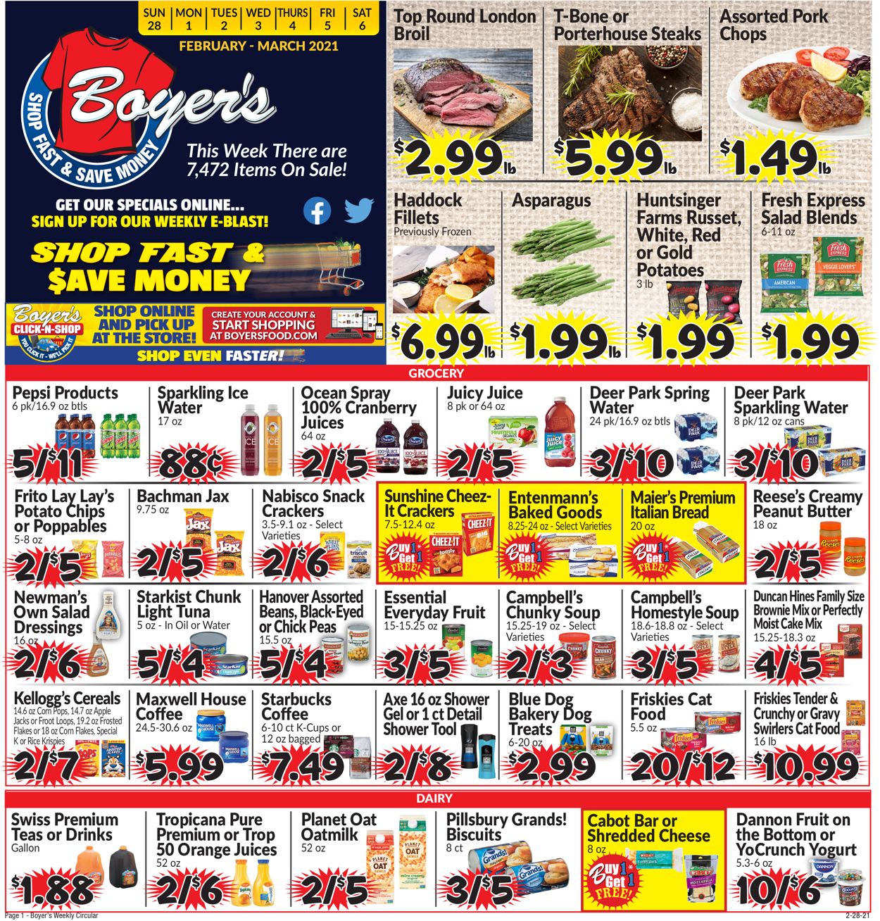 Boyer's Food Markets Weekly Ad Circular - valid 02/28-03/06/2021 (Page 3)
