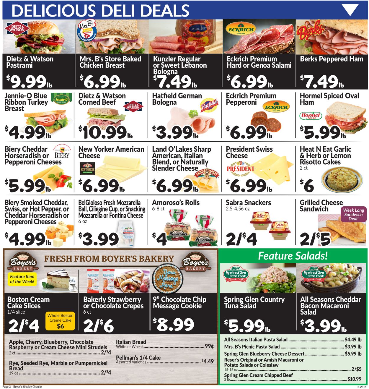 Boyer's Food Markets Weekly Ad Circular - valid 02/28-03/06/2021 (Page 5)