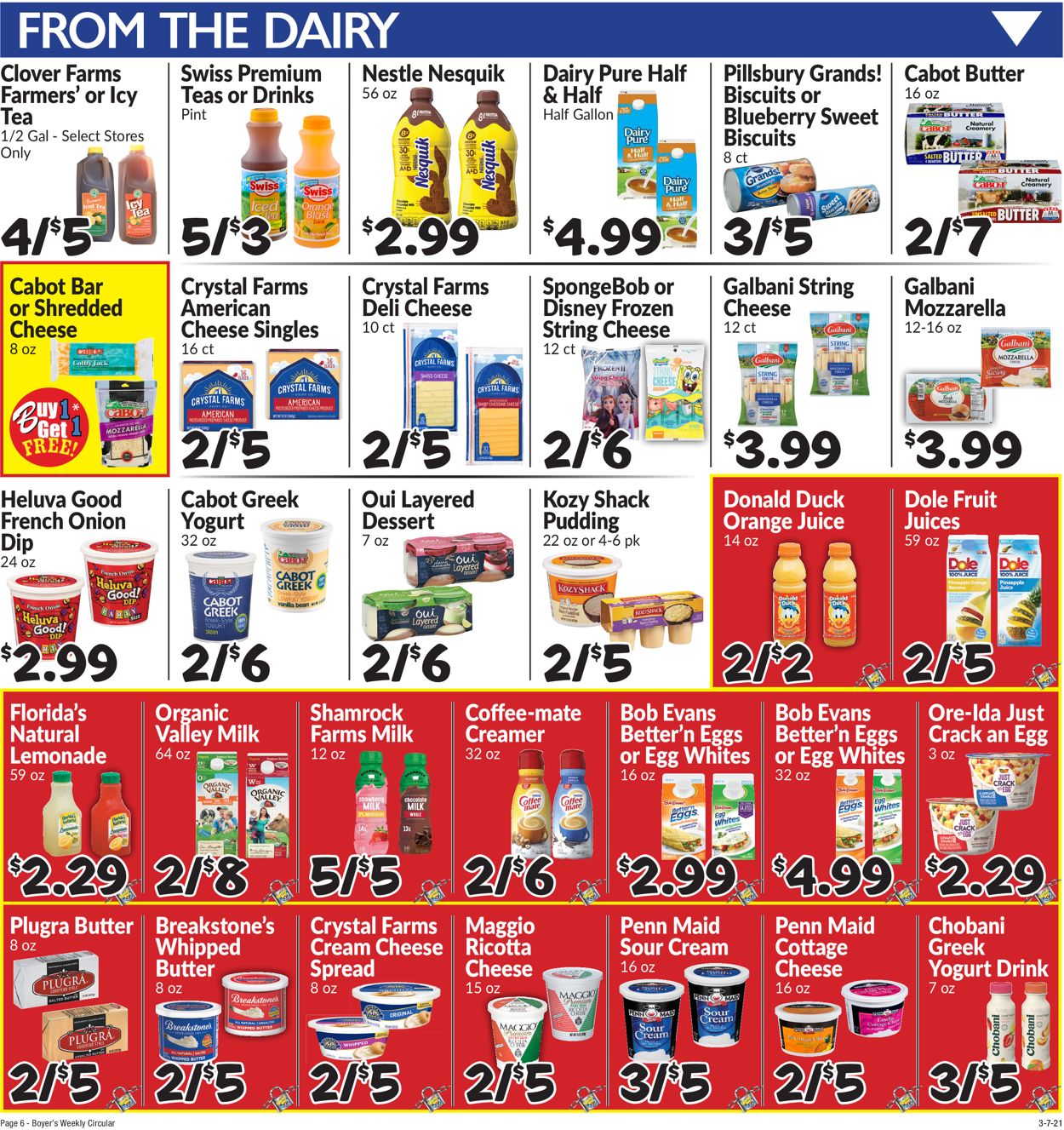 Boyer's Food Markets Weekly Ad Circular - valid 03/07-03/13/2021 (Page 9)