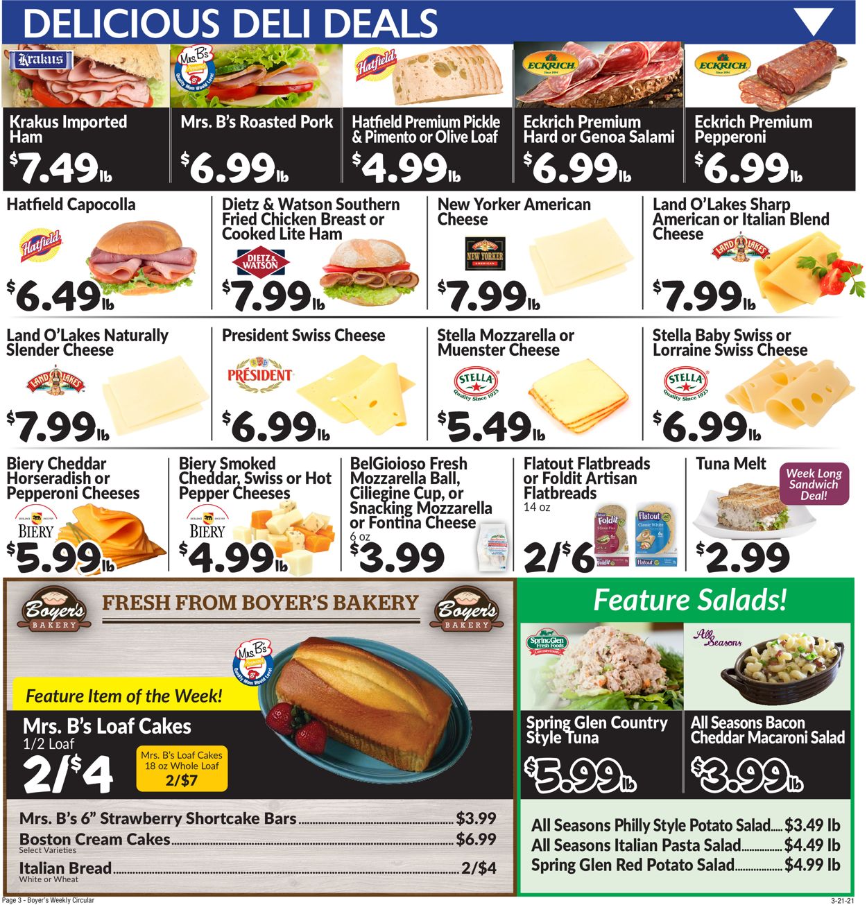 Boyer's Food Markets Weekly Ad Circular - valid 03/21-03/27/2021 (Page 5)