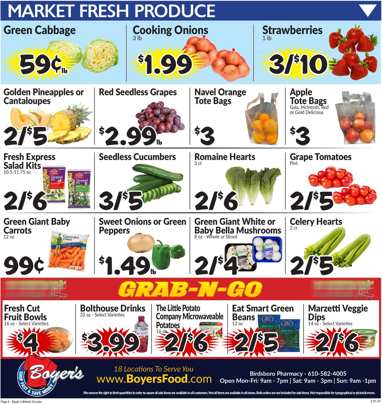 Boyer's Food Markets Weekly Ad Circular - valid 03/21-03/27/2021 (Page 11)