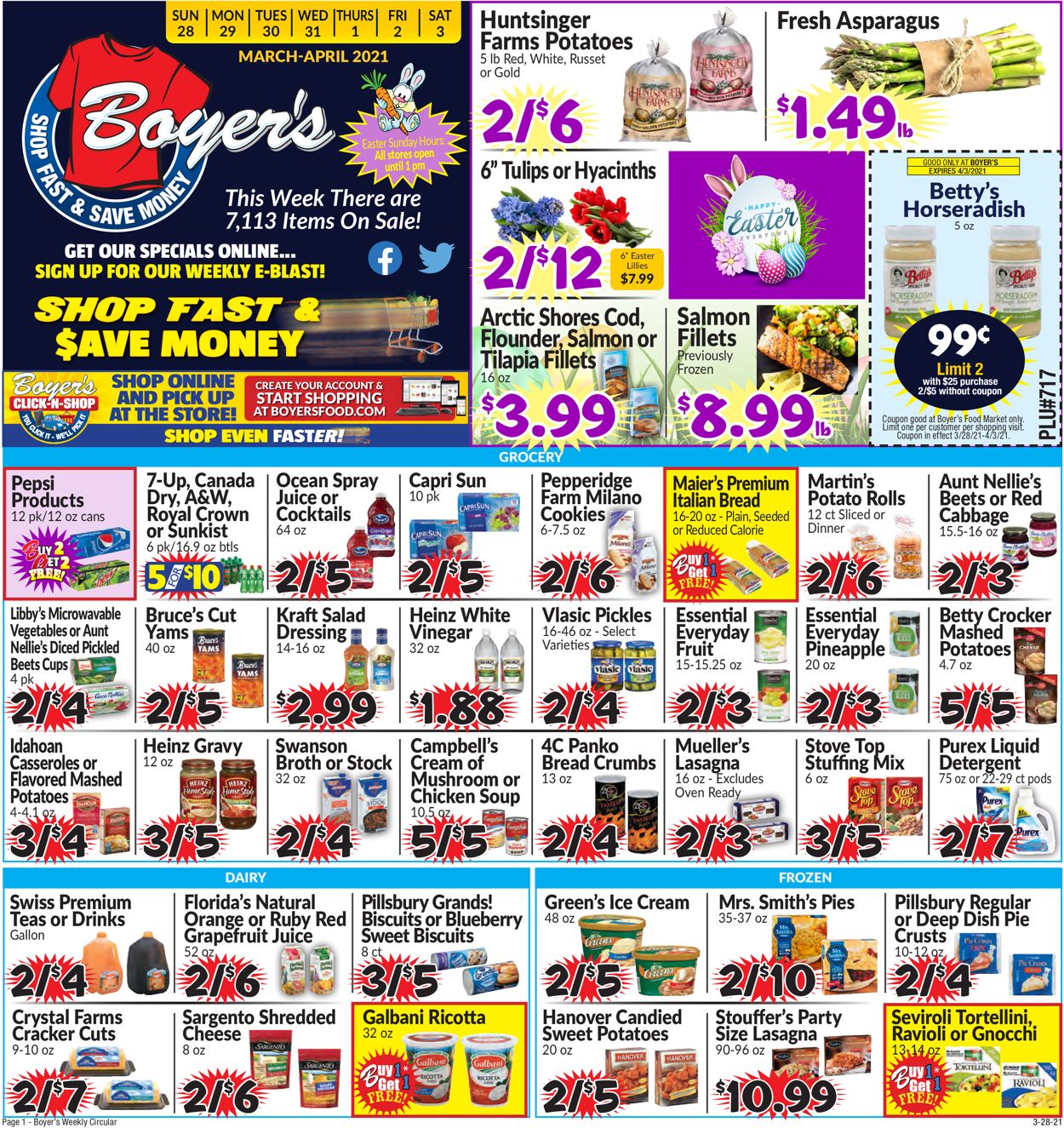 Boyer's Food Markets - Easter 2021 ad Weekly Ad Circular - valid 03/28-04/03/2021 (Page 3)
