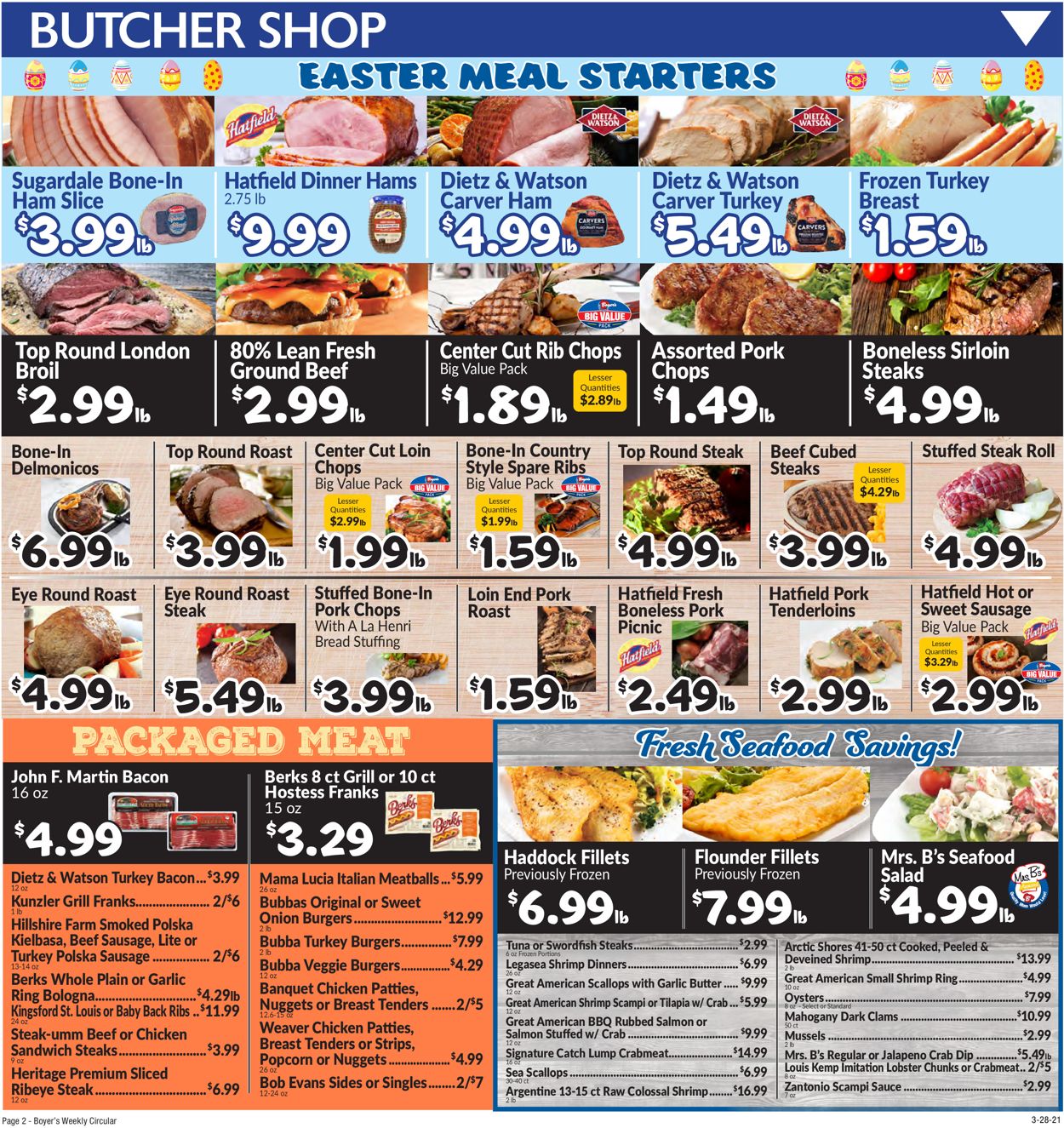 Boyer's Food Markets - Easter 2021 ad Weekly Ad Circular - valid 03/28-04/03/2021 (Page 4)