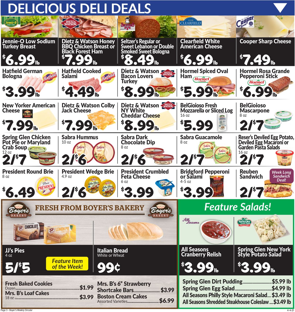 Boyer's Food Markets Weekly Ad Circular - valid 04/04-04/10/2021 (Page 5)