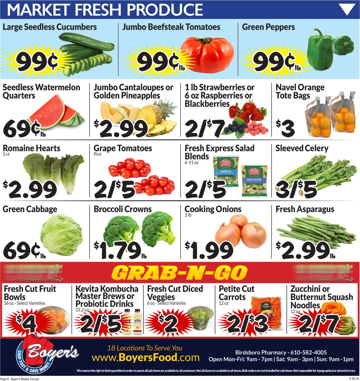 Boyer's Food Markets Weekly Ad Circular - valid 04/25-05/01/2021 (Page 11)