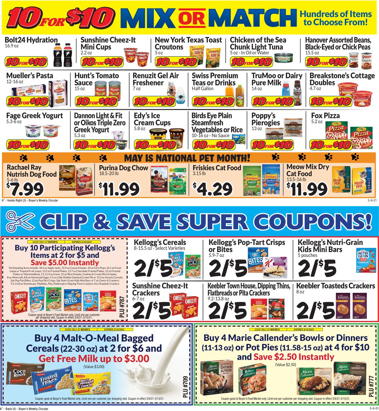 Boyer's Food Markets Weekly Ad Circular - valid 05/09-05/15/2021 (Page 2)
